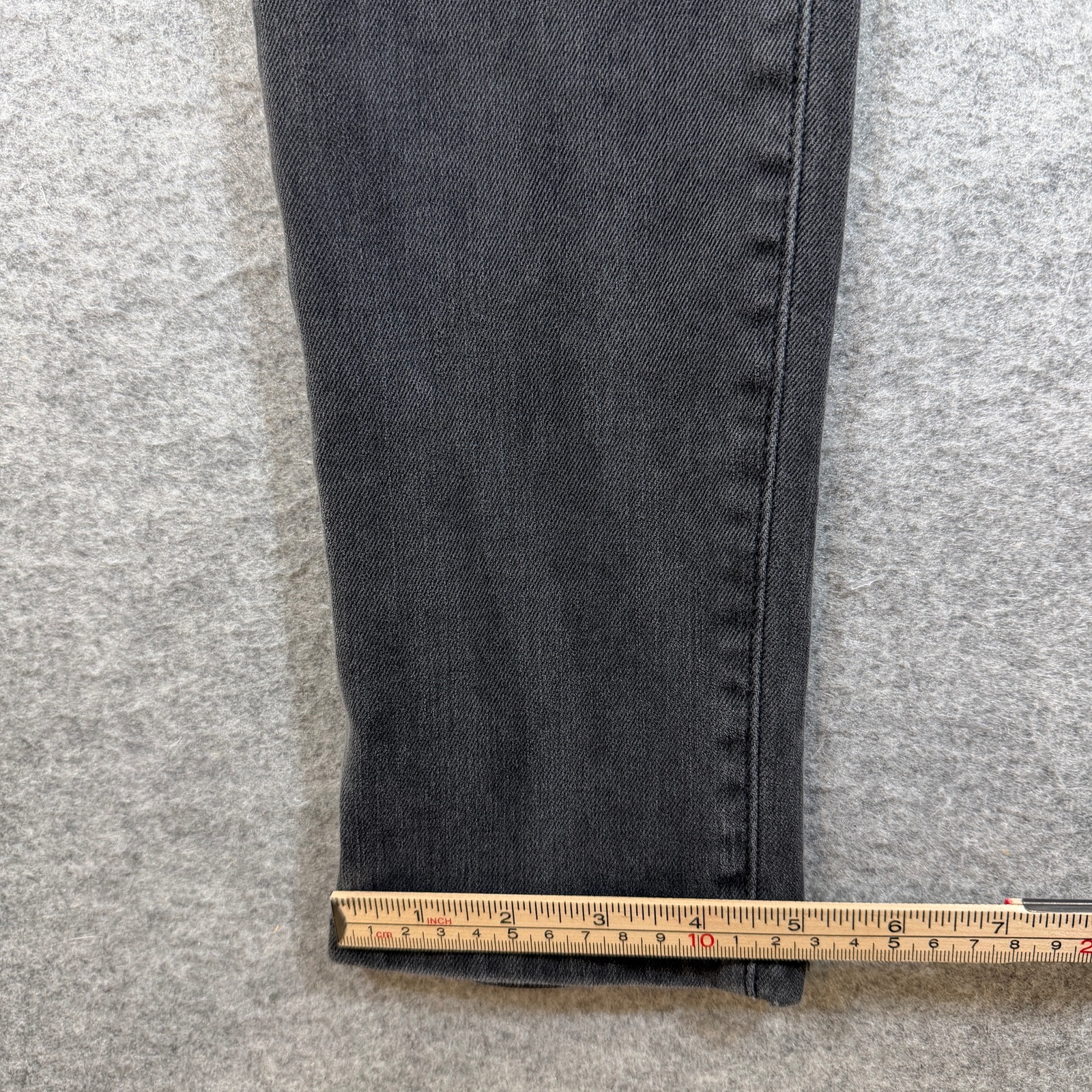 Joe's Jeans Brynn Skinny Womens 29 Black Faded Denim Stretch Zip Pockets thumbnail 9