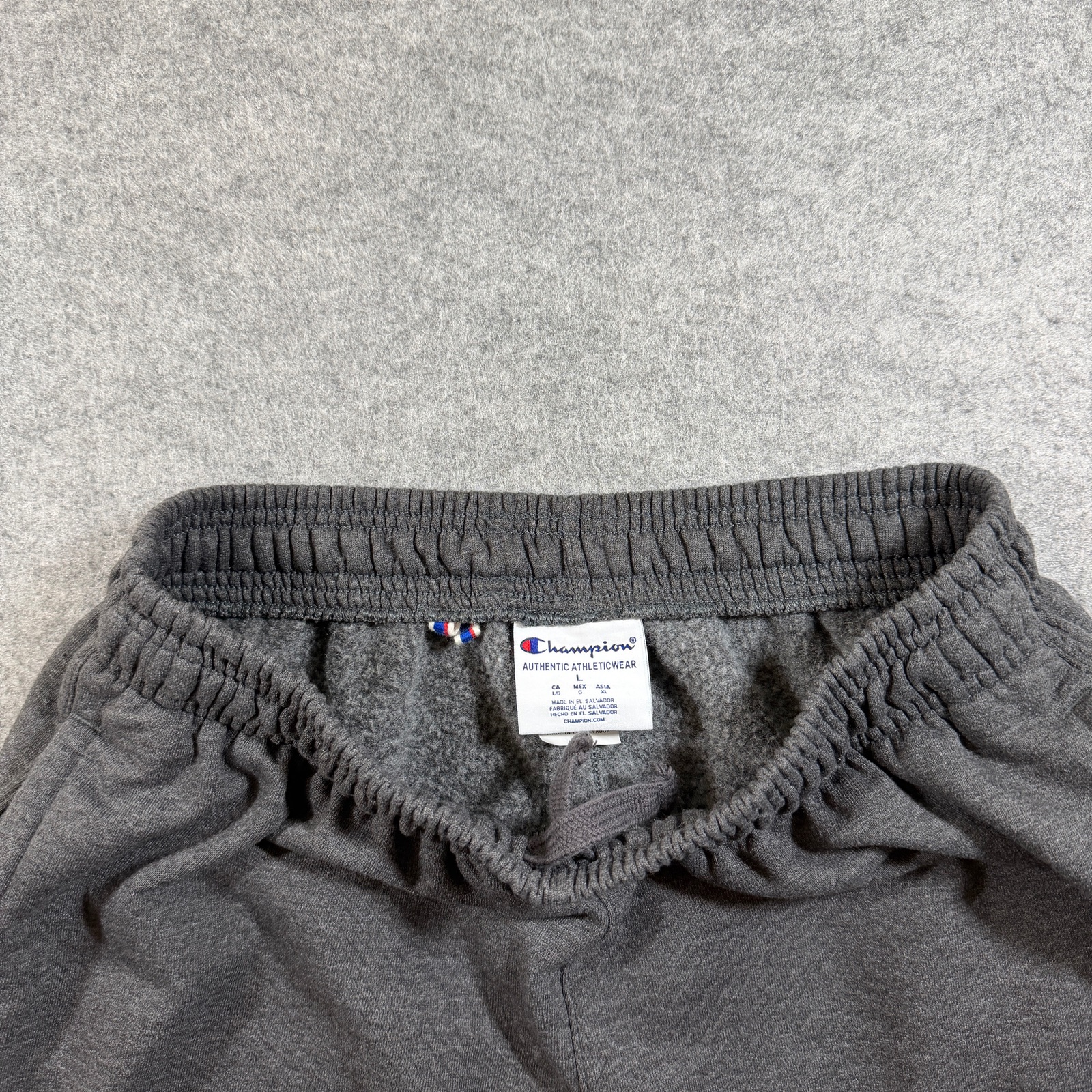 Champion Heavyweight Joggers Mens L Dark Gray Drawstring Athletic Lounge Pants thumbnail 3