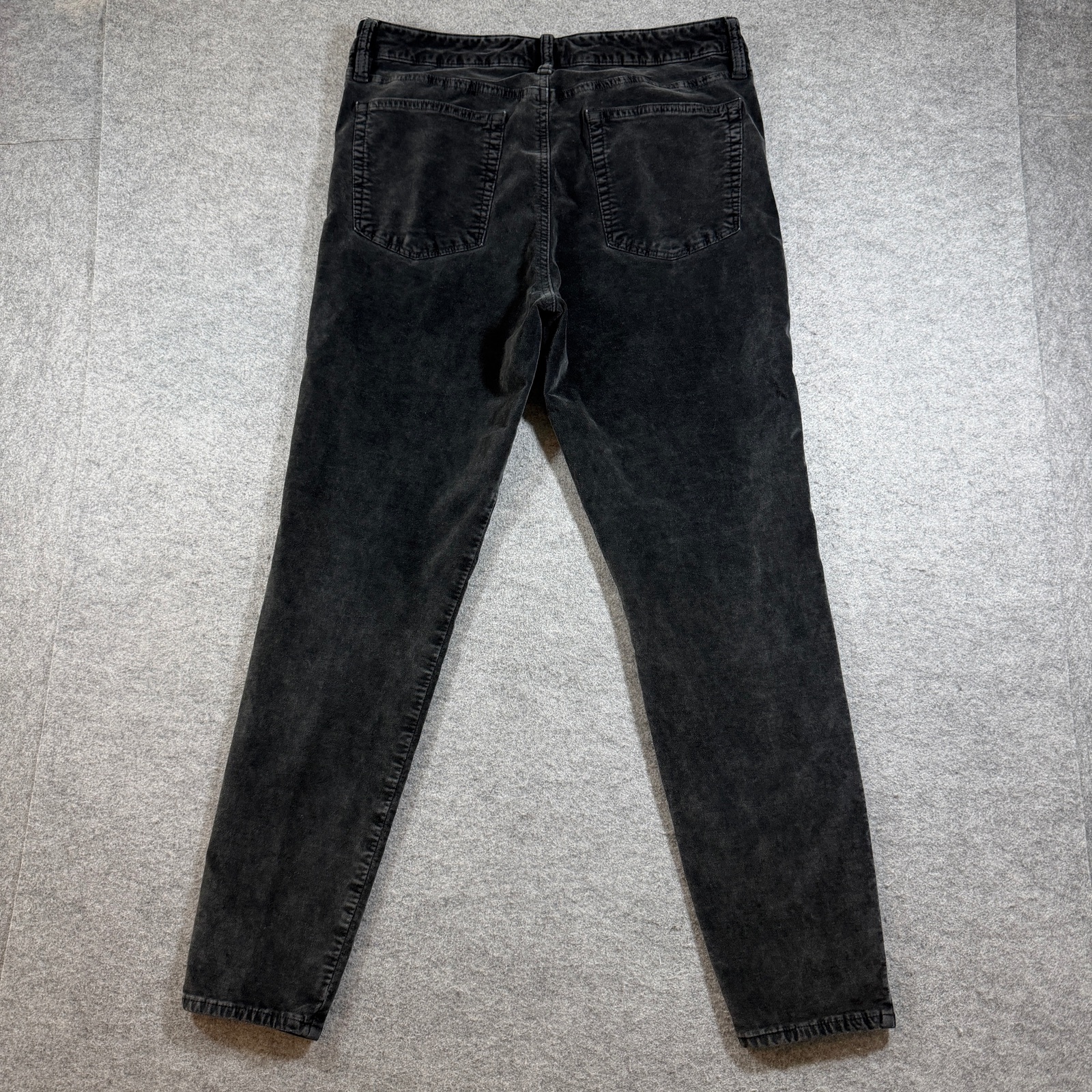 Lucky Brand Ava Super Skinny Pants Womens 12/31 Black Faded Denim Skinny thumbnail 2