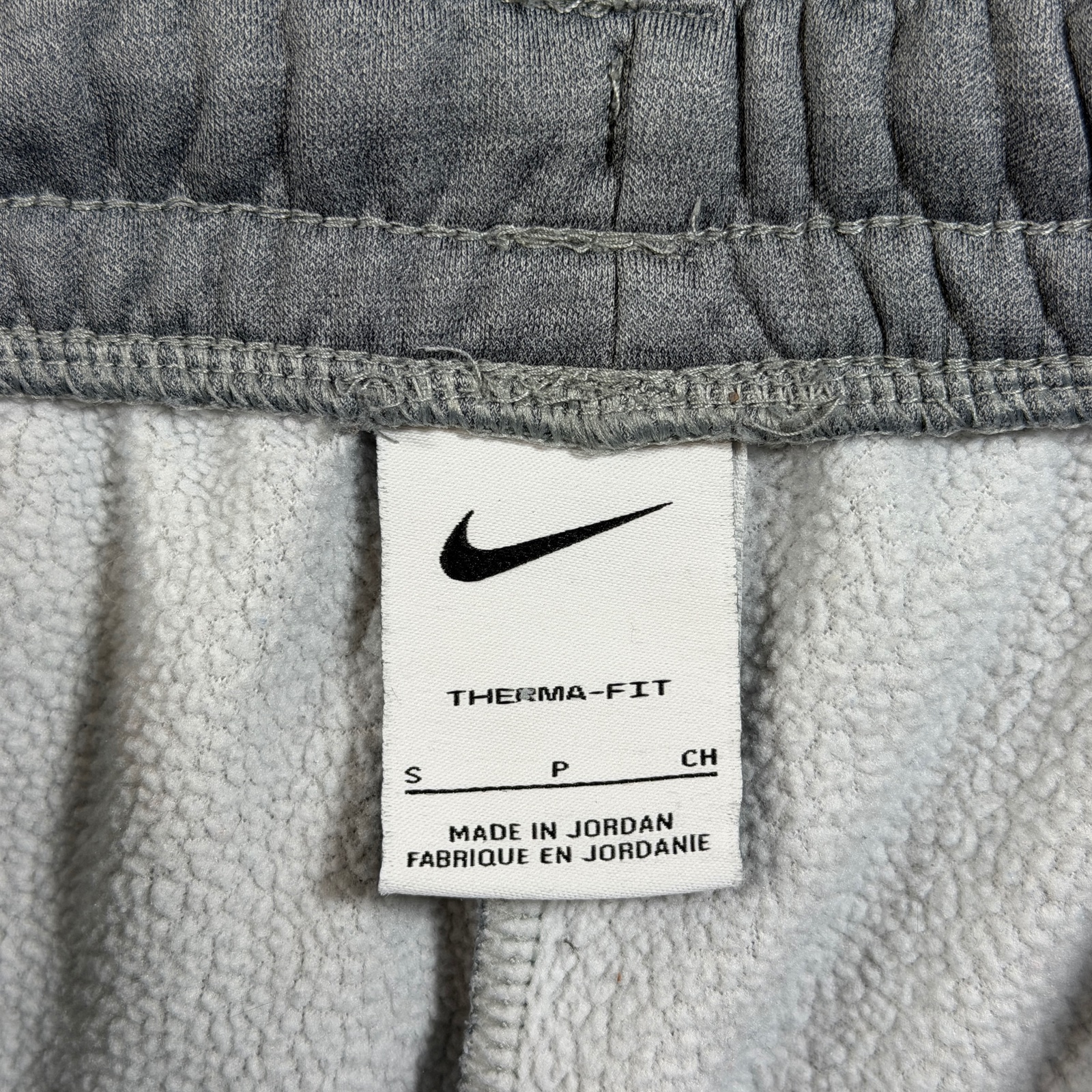 Nike Therma-FIT Sweatpants Mens S Gray Fleece Lined Joggers Running Training thumbnail 4