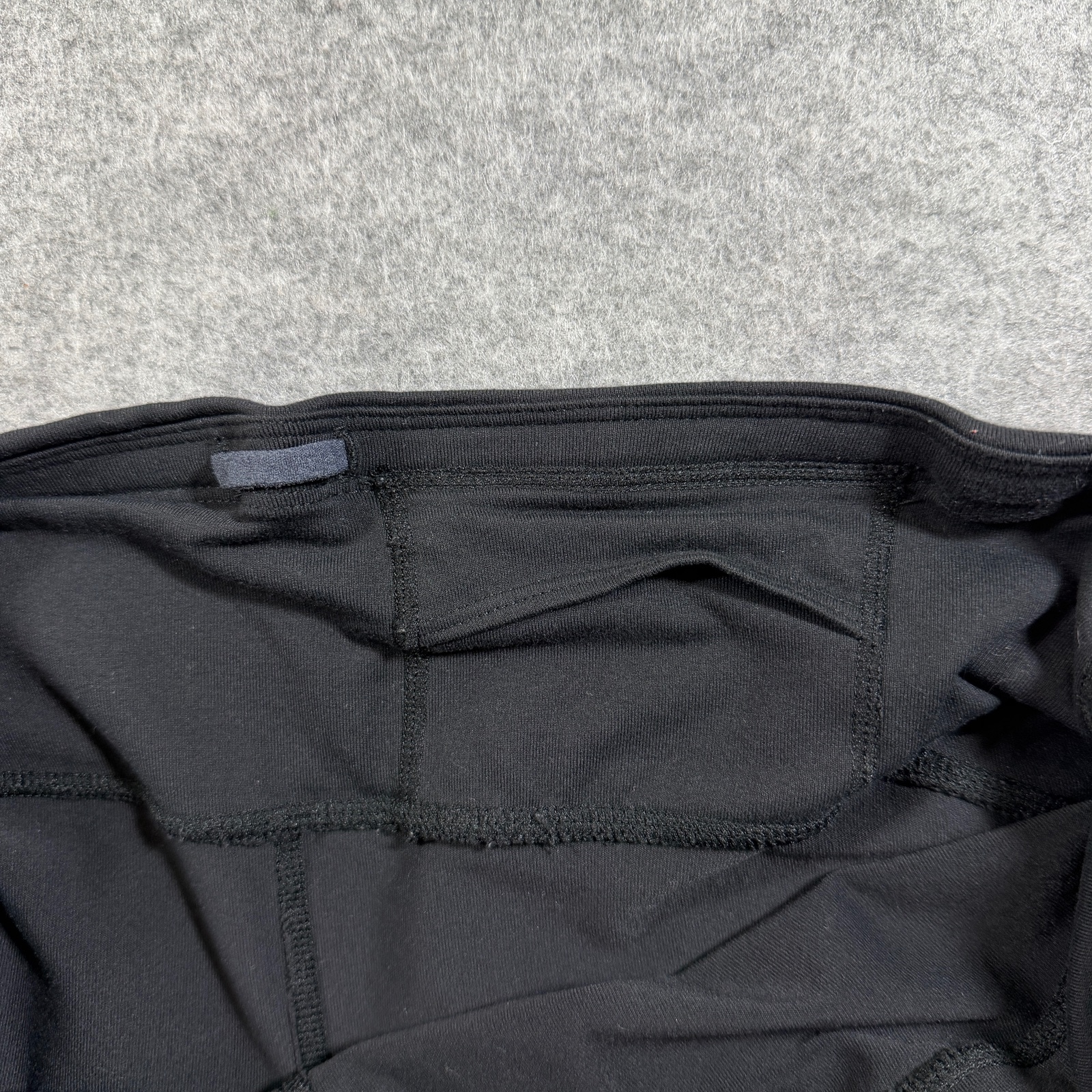 Athleta Leggings Womens M Black Mesh Panel Zip Pocket Ankle Running Workout thumbnail 9