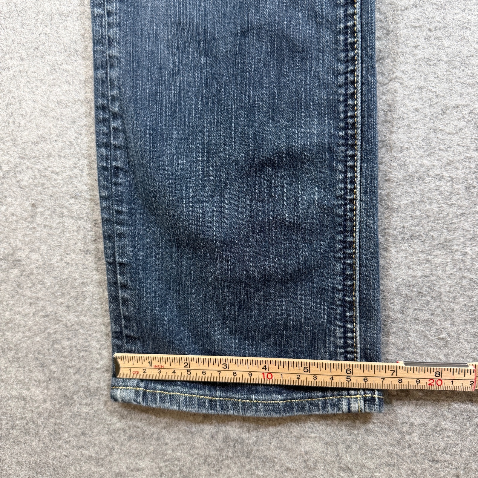 Pepe Jeans Womens 29 Dark Blue Wash Denim Y2K Low Rise Stretch Embellished thumbnail 10