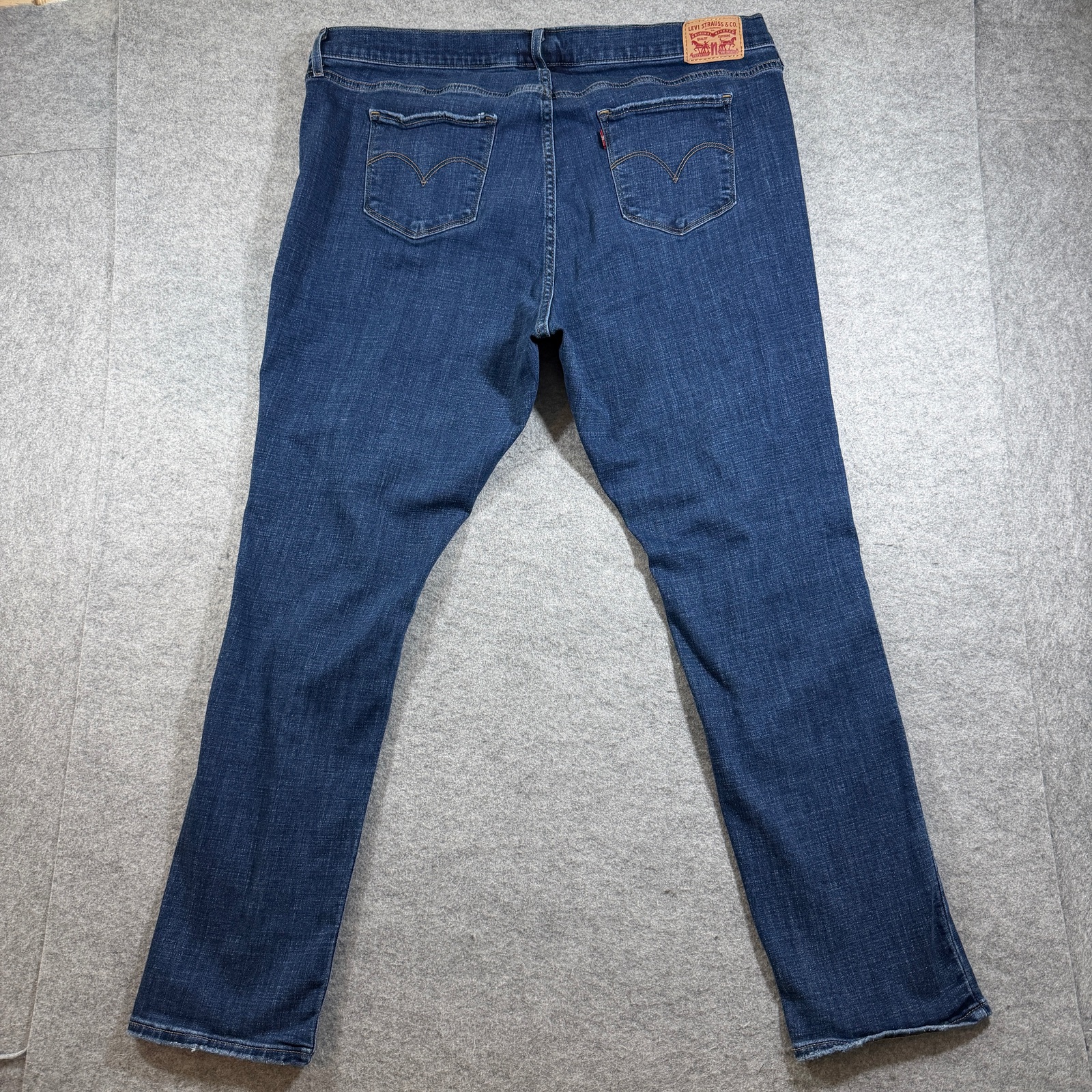 Levi's 311 Shaping Skinny Jeans Womens 20W Dark Blue Denim Stretch High Rise thumbnail 2