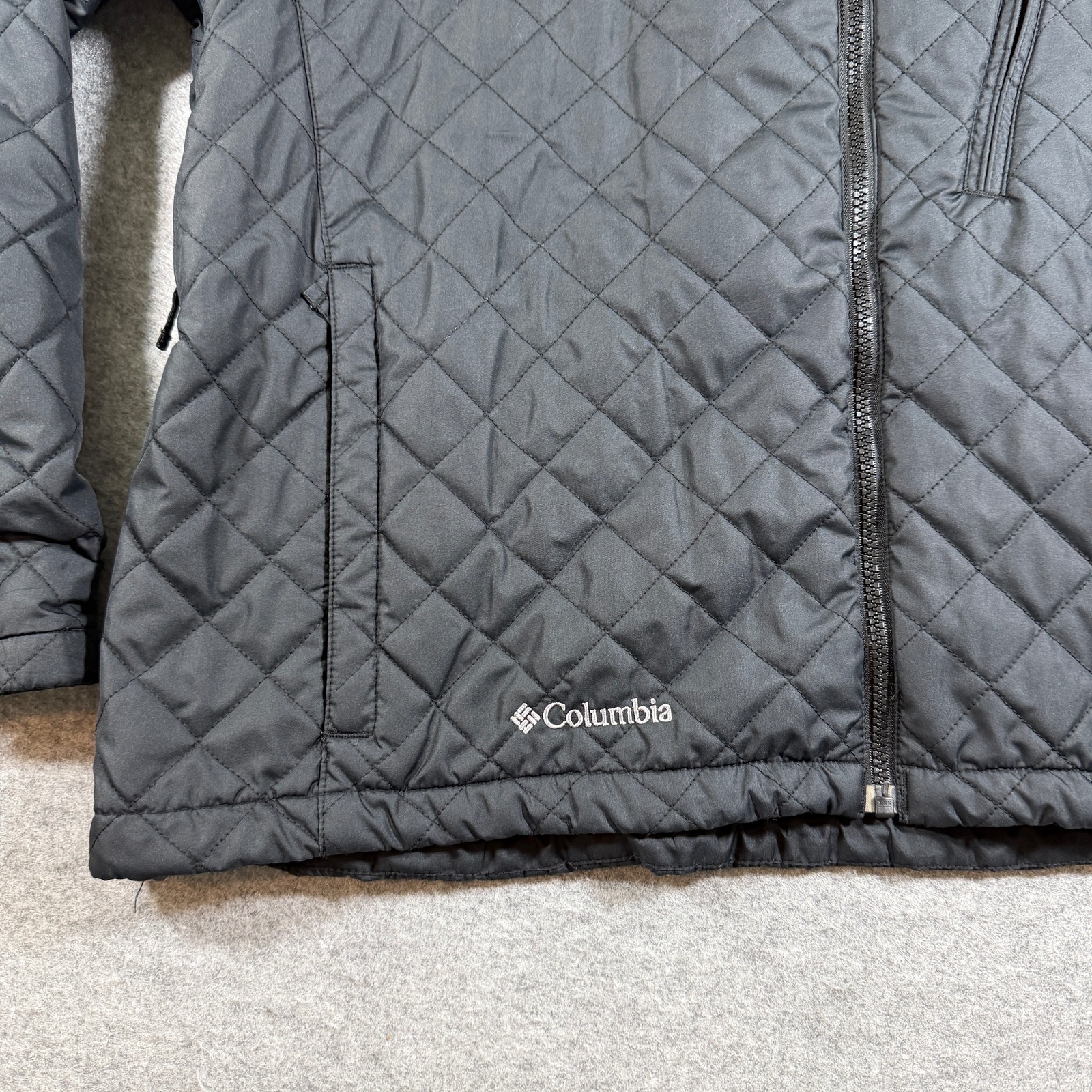Columbia Interchange Liner Jacket Womens XL Black Quilted Insulated Outdoor thumbnail 9