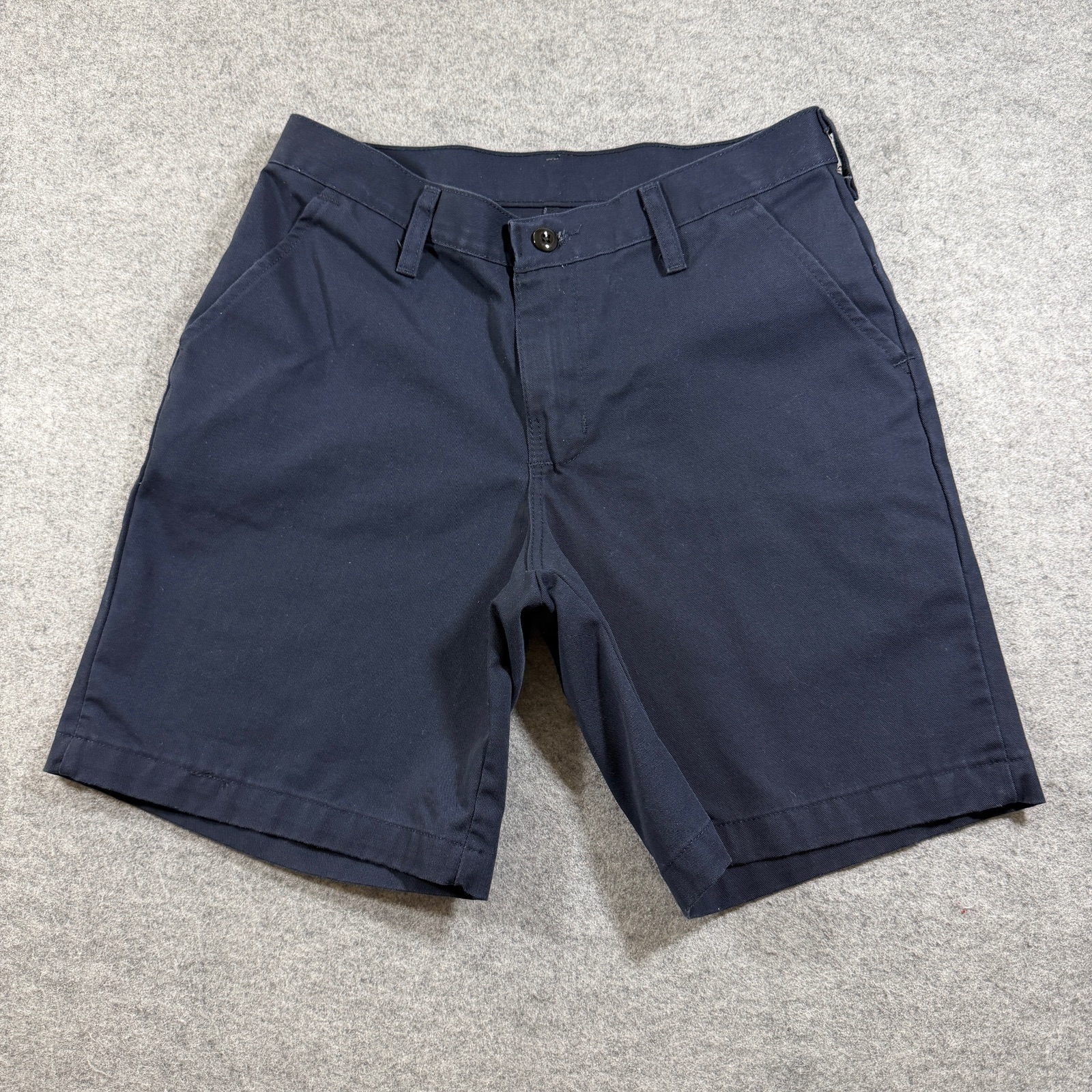 Red Kap Work Shorts Womens 4 Navy Relaxed Fit Uniform Utility Workwear Durable