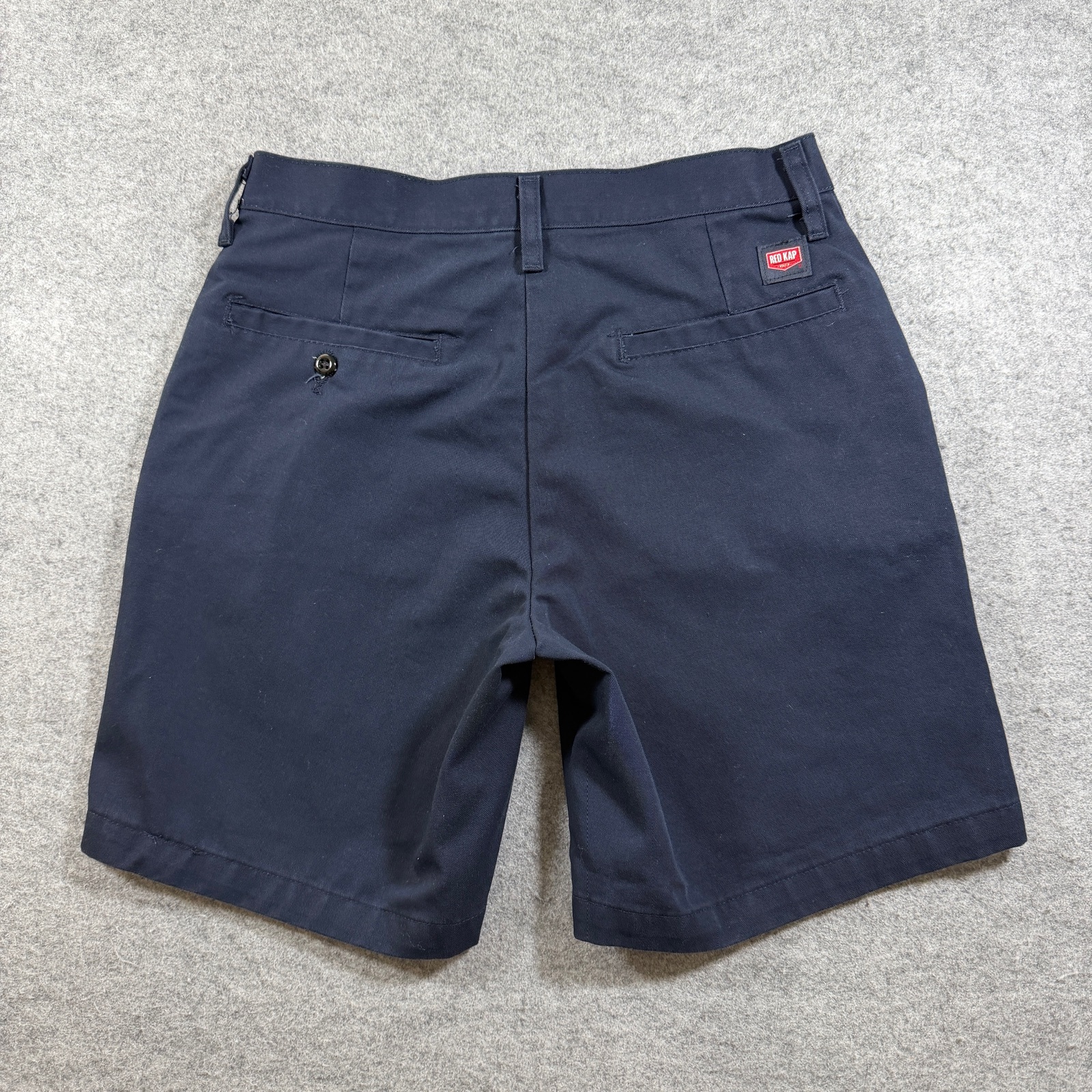 Red Kap Work Shorts Womens 4 Navy Relaxed Fit Uniform Utility Workwear Durable thumbnail 2