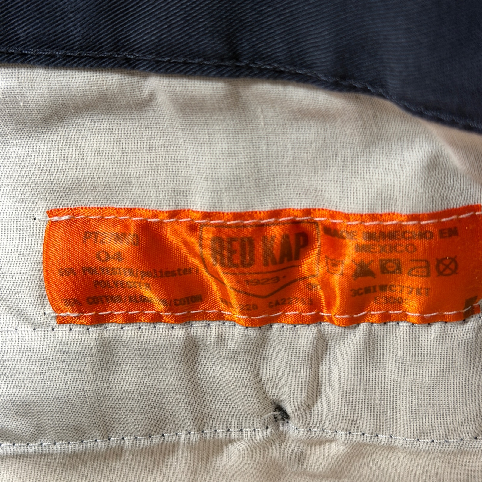 Red Kap Work Shorts Womens 4 Navy Relaxed Fit Uniform Utility Workwear Durable thumbnail 5