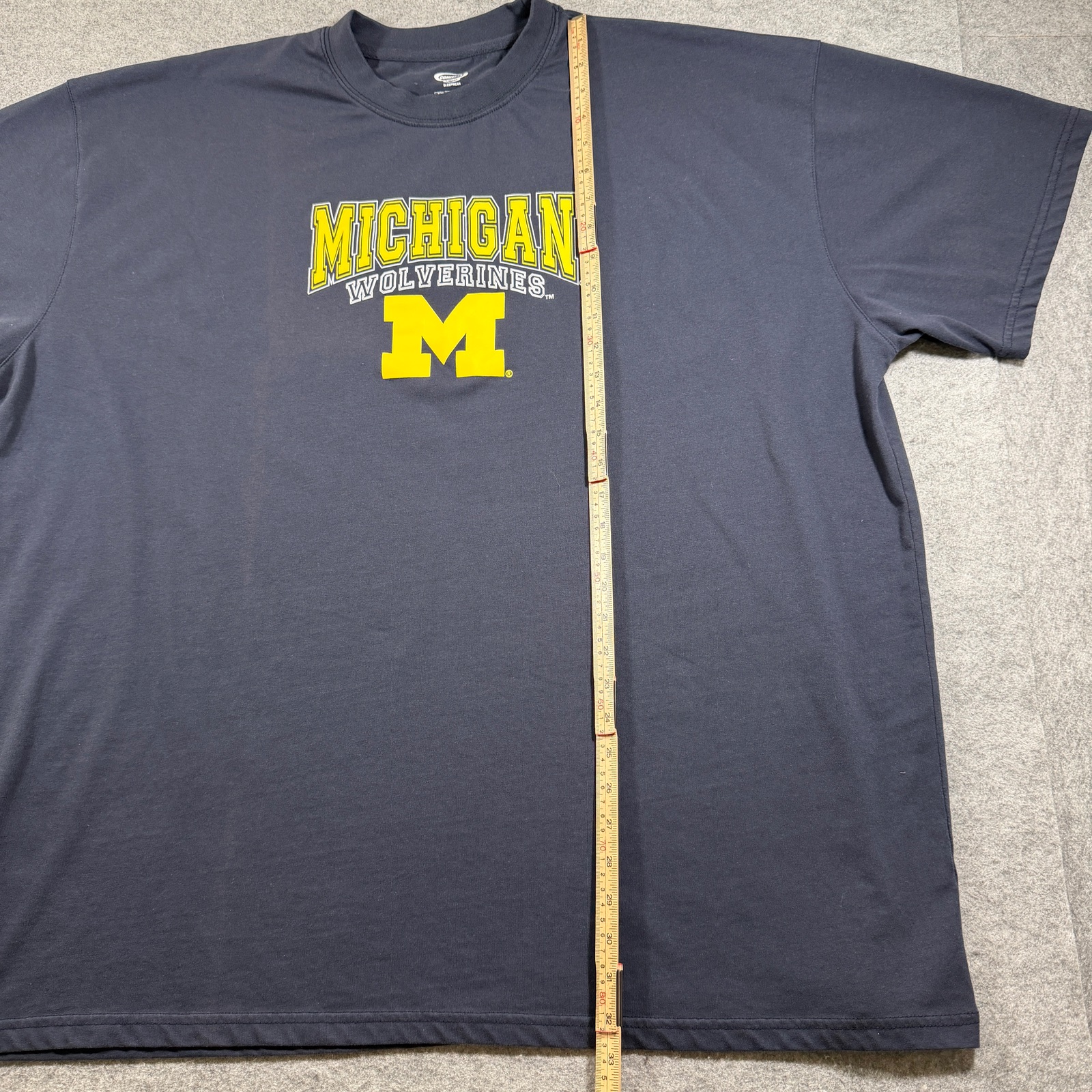 Concepts Sport Michigan Wolverines T Shirt Mens 4XL Navy Block M Graphic Tee thumbnail 6