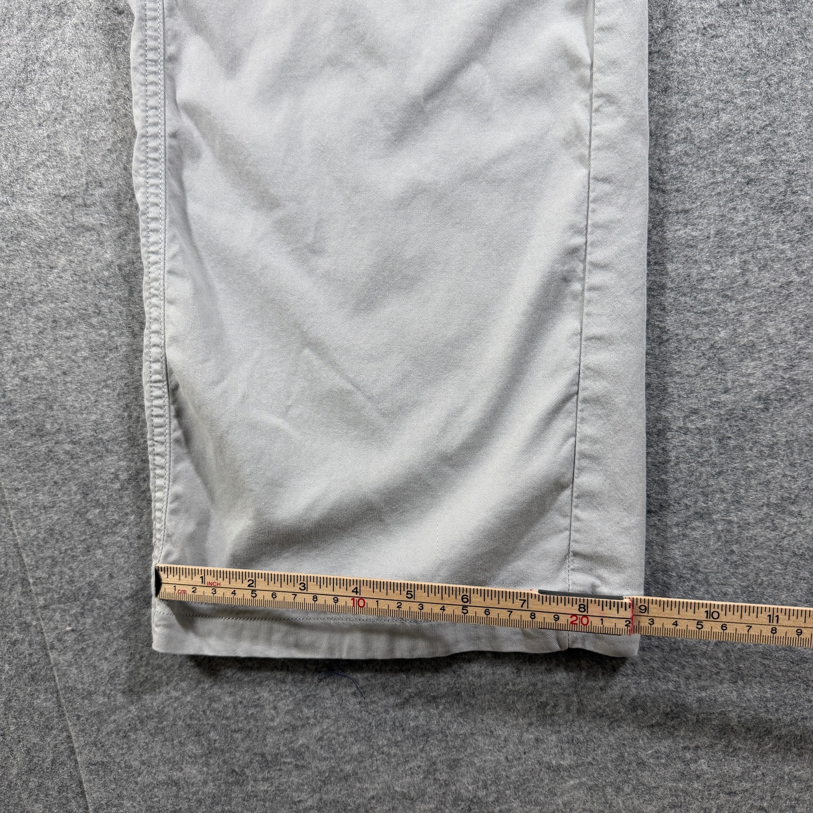 American Eagle Cargo Pants Womens 000 Gray Mid Rise Baggy Wide Leg Y2K Stretch thumbnail 11