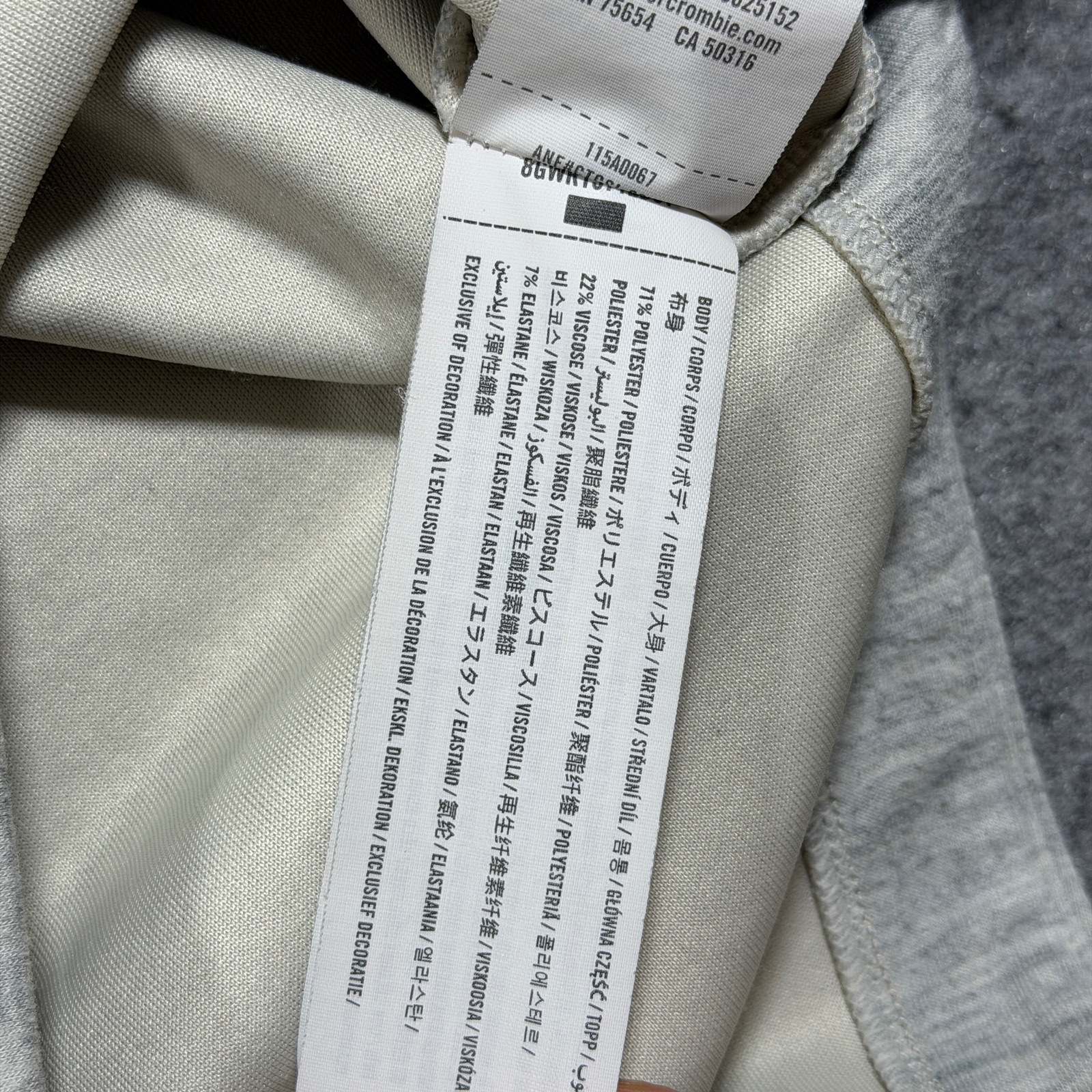 YPB Sweatshirt Womens XL Heather Gray Raglan Sleeve Relaxed Fit Pullover Pockets thumbnail 10
