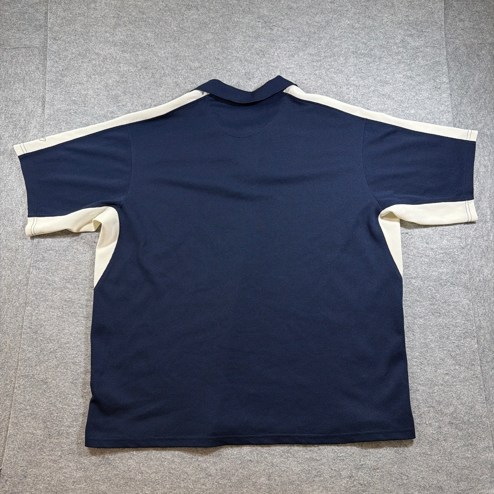 Vintage Y2K Reebok Tennessee Titans Polo Mens XL Navy NFL Breathable Stretch thumbnail 2