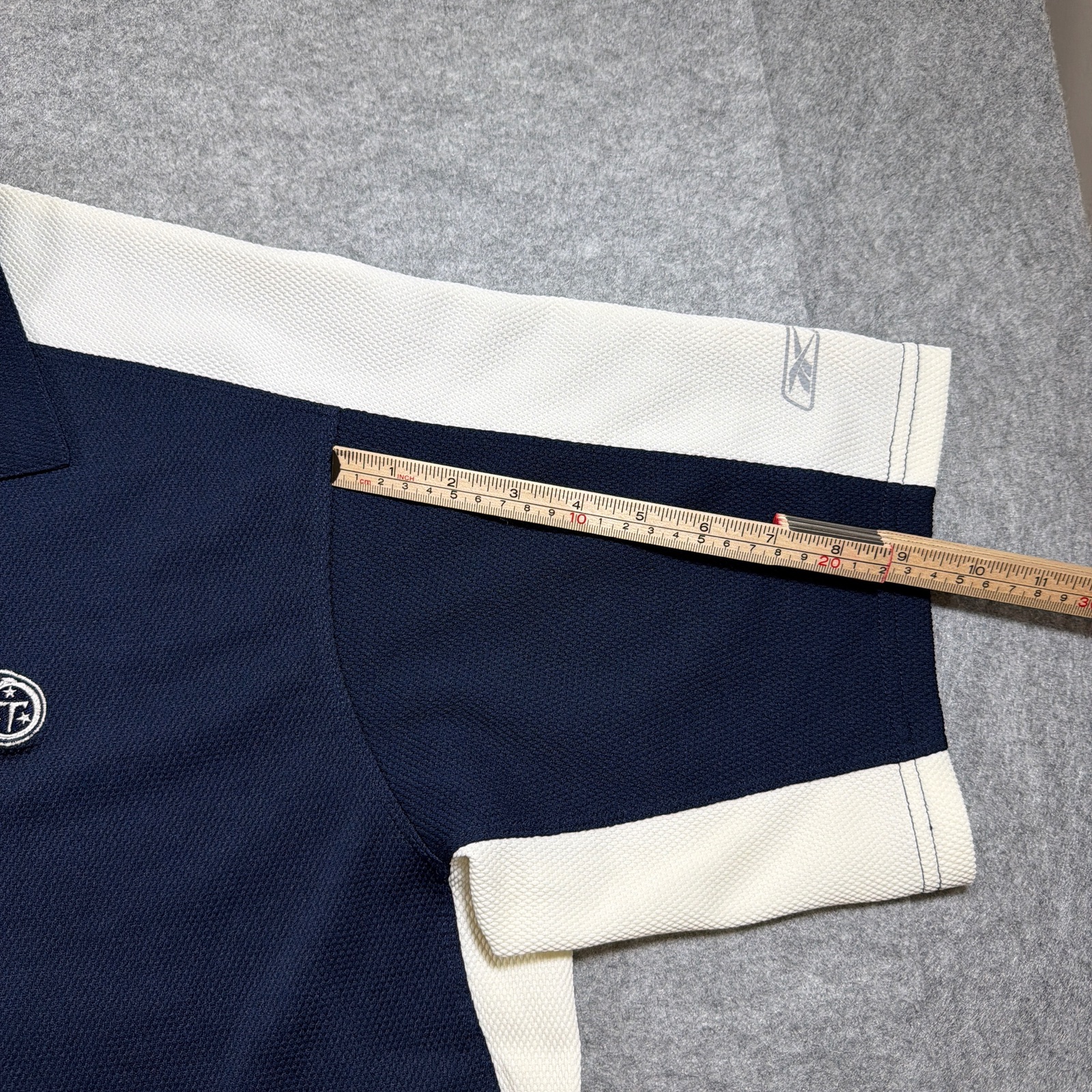 Vintage Y2K Reebok Tennessee Titans Polo Mens XL Navy NFL Breathable Stretch thumbnail 8
