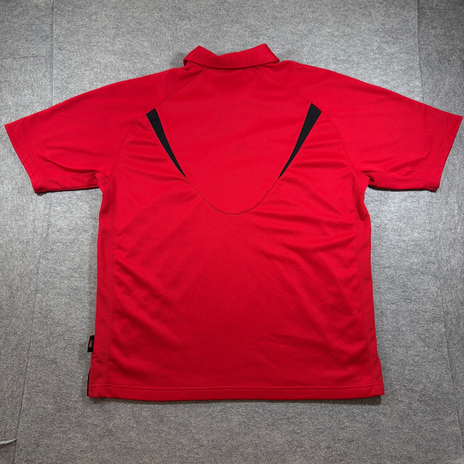 Nike Georgia Bulldogs Team Polo Mens XL Red Vintage Boxy Fit Breathable Fan Gear thumbnail 2