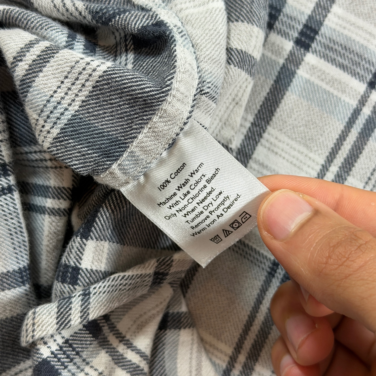 Eddie Bauer Flannel Shirt Mens XXL Gray Plaid Button Up Classic Fit Outdoor Work thumbnail 11