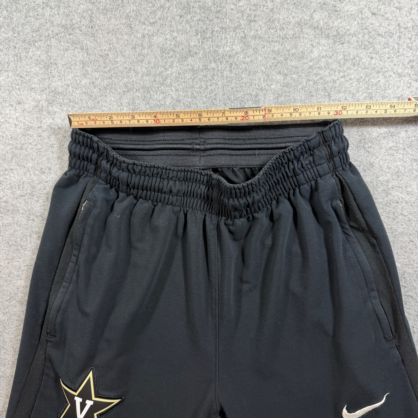 Nike Vanderbilt Commodores Joggers Mens M Black Zip Pockets Training Athletic thumbnail 6