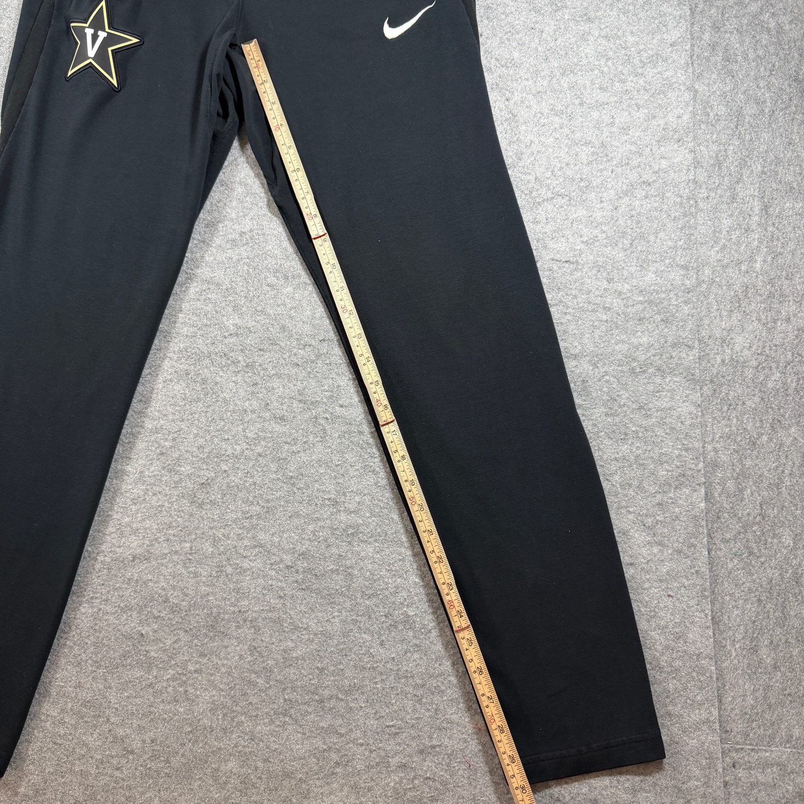 Nike Vanderbilt Commodores Joggers Mens M Black Zip Pockets Training Athletic thumbnail 7