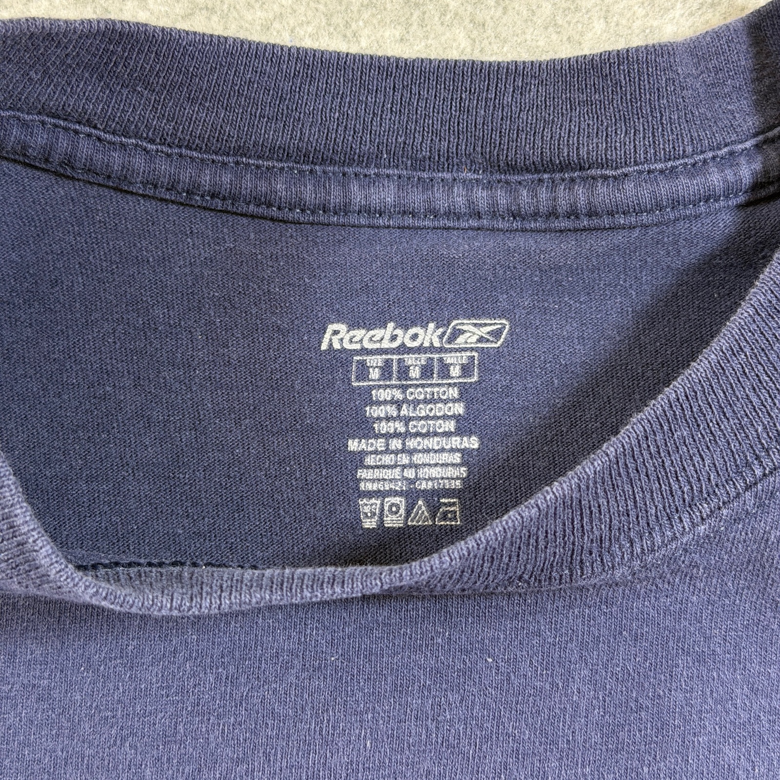 VTG Reebok Tennessee Titans Long Sleeve T Shirt Mens M Navy NFL Football Graphic thumbnail 5