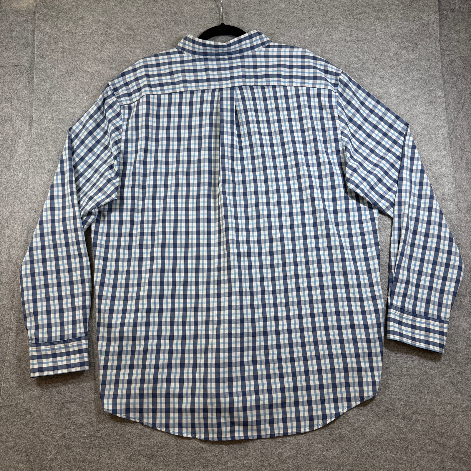 Vineyard Vines Whale Shirt Mens XL Navy Plaid Button Down Preppy Classic Fit thumbnail 2