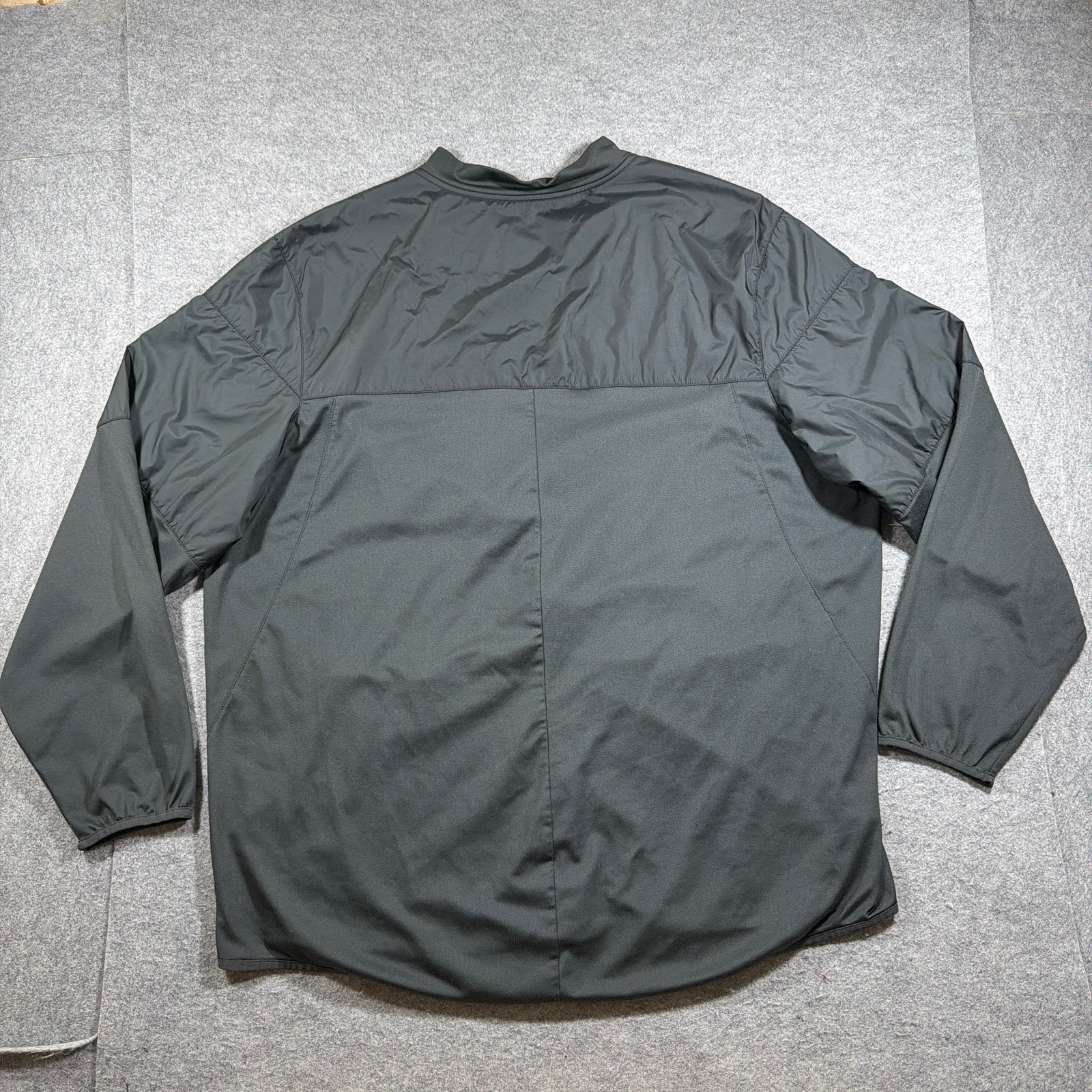 Nike Ole Miss Jacket Mens 3XL Gray Full Zip Dri Fit Windbreaker Team Fan Gear thumbnail 2