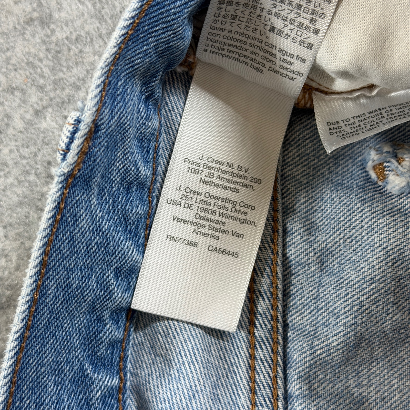 Madewell Denim Shorts Womens 29 Light Blue Cutoff Frayed Hem Button Fly Preppy thumbnail 4