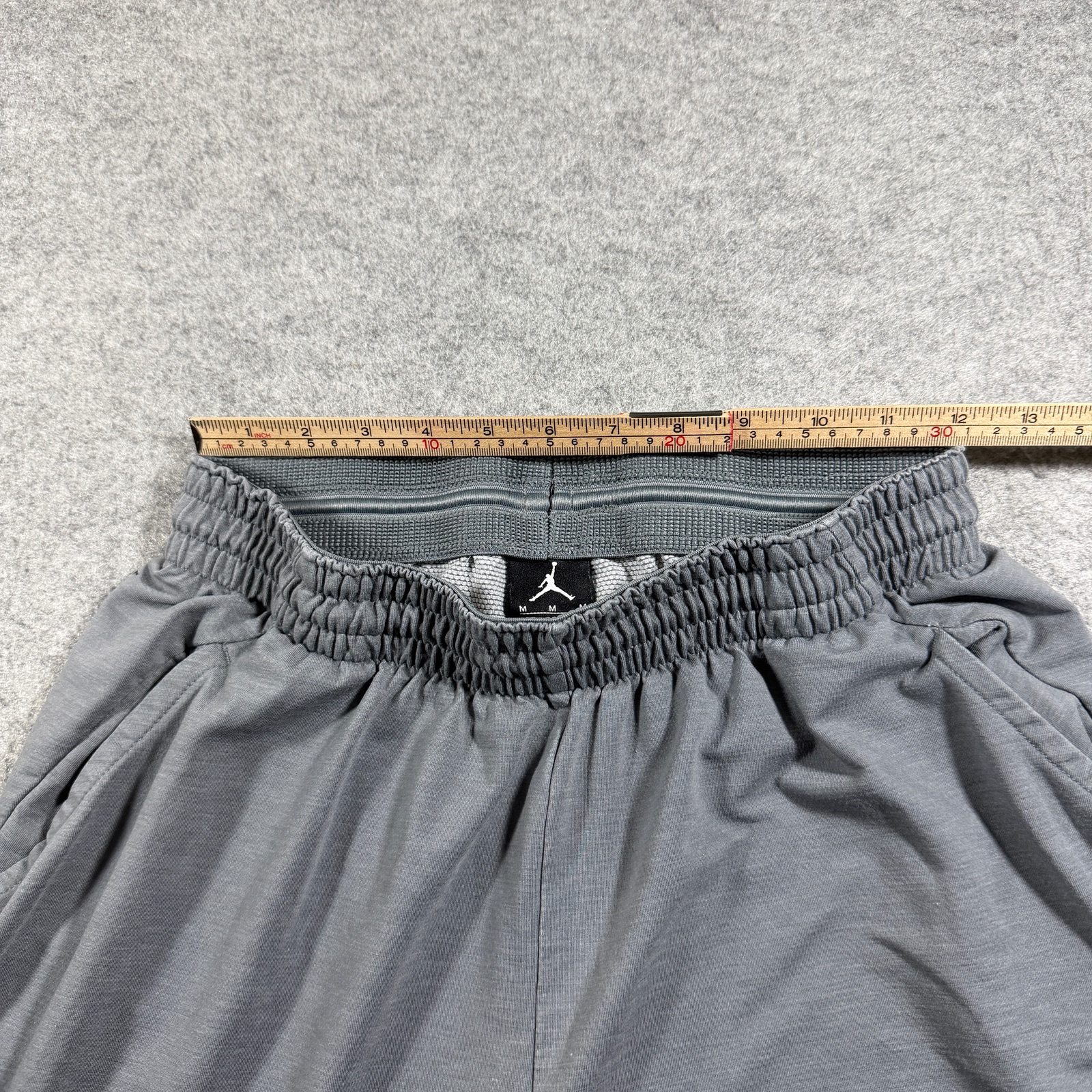 Jordan Joggers Mens M Slate Gray Jumpman Tapered Fit Lounge Drawstring Stretch thumbnail 5
