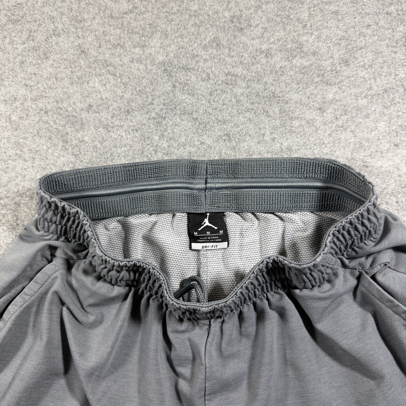 Jordan Joggers Mens M Slate Gray Jumpman Tapered Fit Lounge Drawstring Stretch thumbnail 10