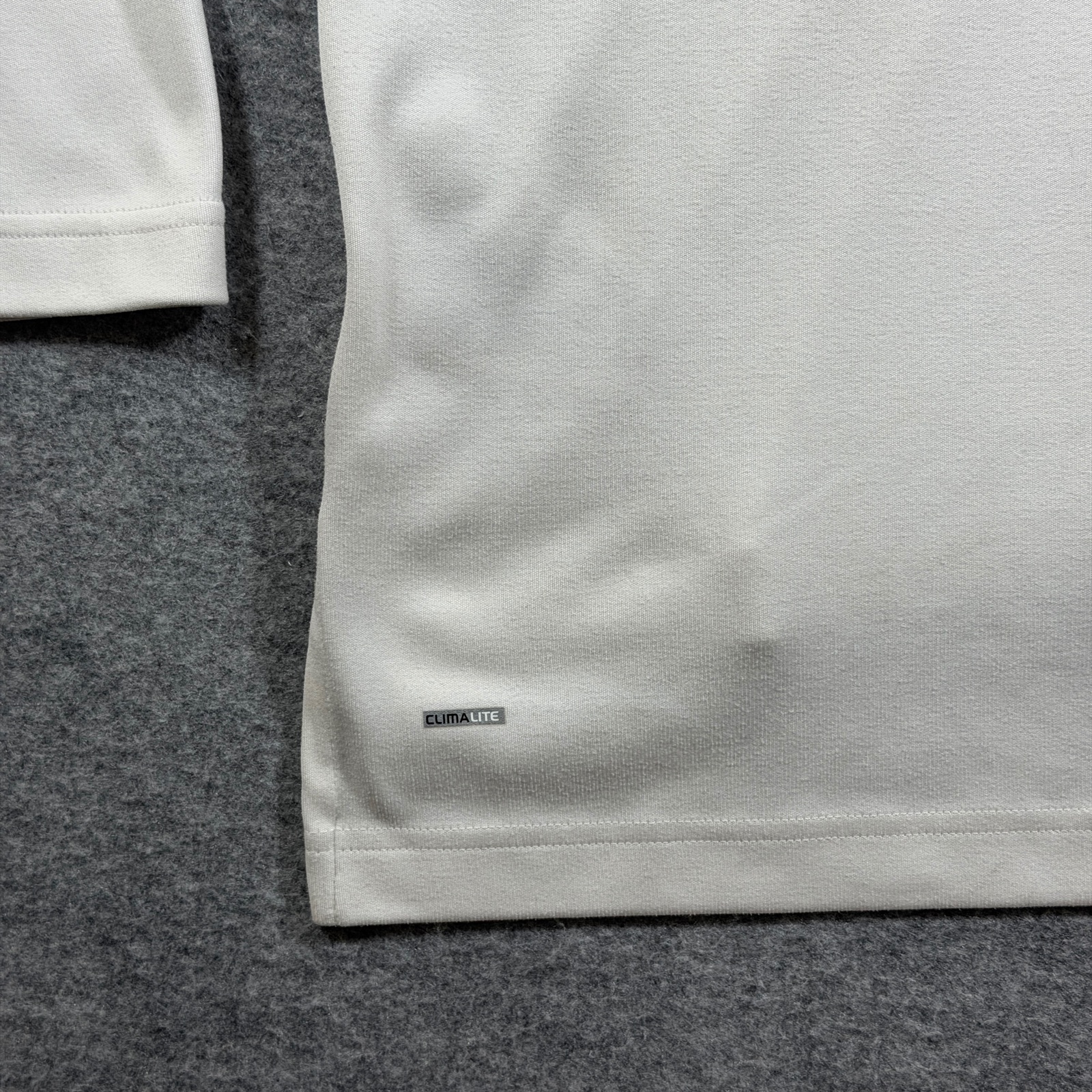 Adidas Golf Polo Mens XL White Long Sleeve Climalite Moisture Wicking Stretch thumbnail 10