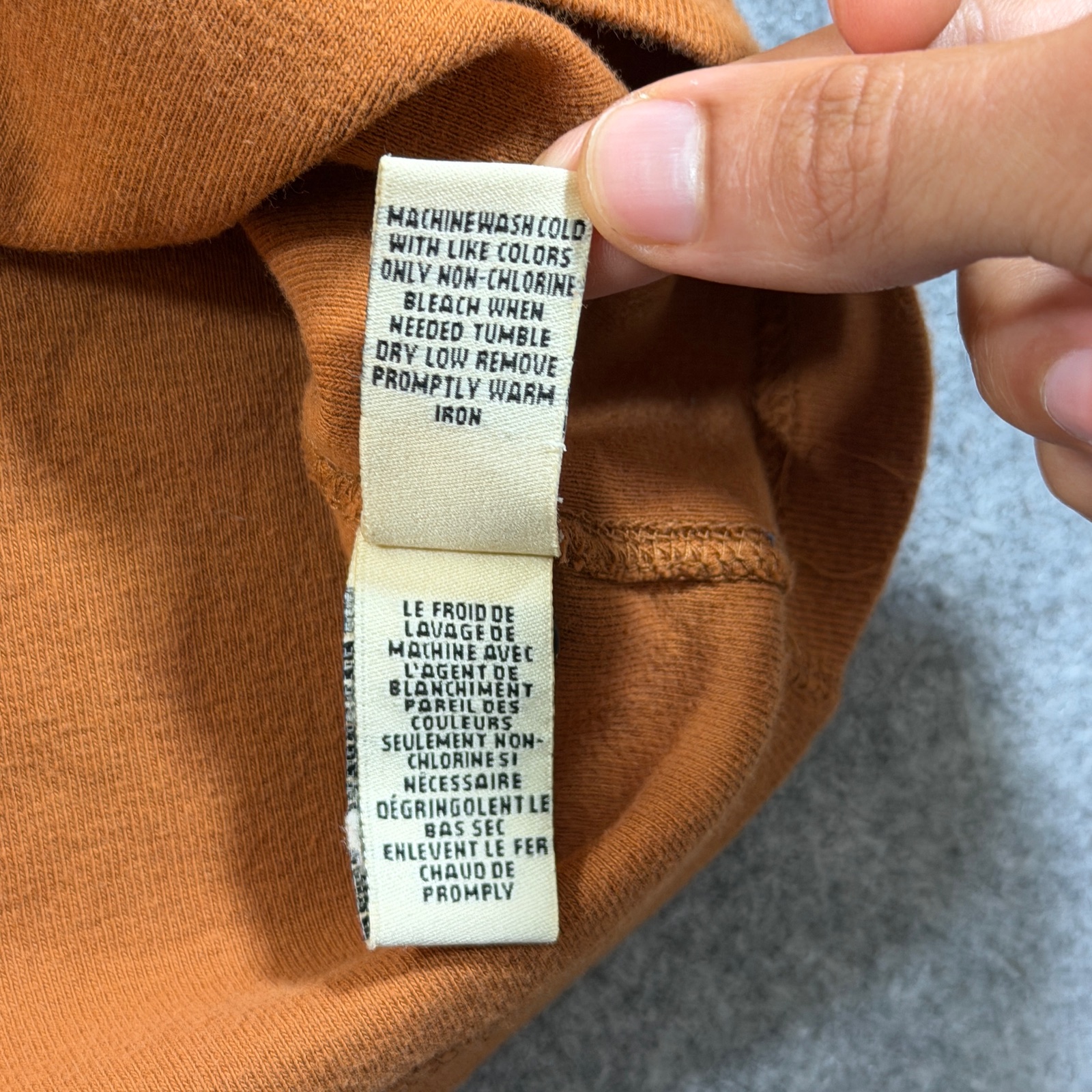 Red Head Brand Co Knit Henley Shirt Mens M Rust Orange Button Front Long Sleeve thumbnail 10