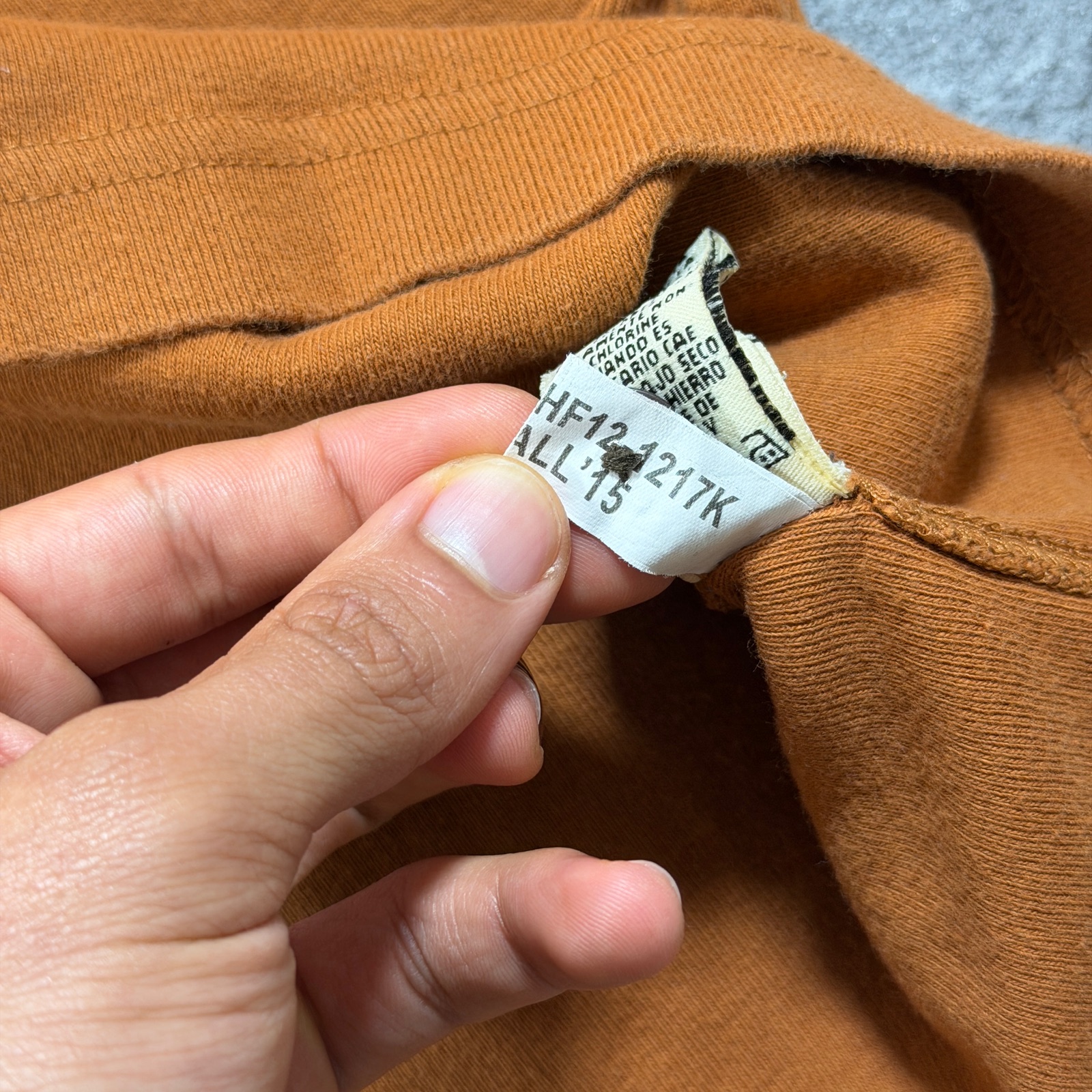 Red Head Brand Co Knit Henley Shirt Mens M Rust Orange Button Front Long Sleeve thumbnail 11