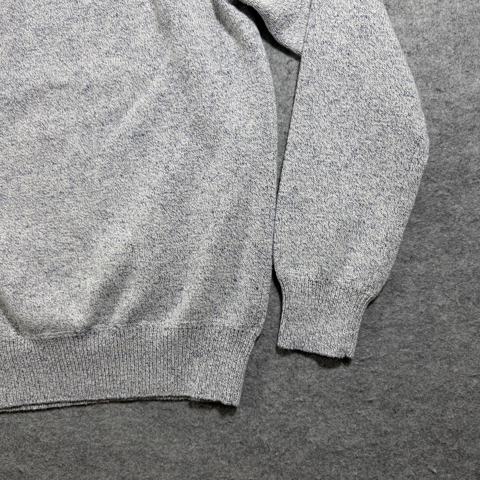 Jack Spade Sweater Mens S Heather Blue White Cotton Linen Blend Raglan Preppy thumbnail 8