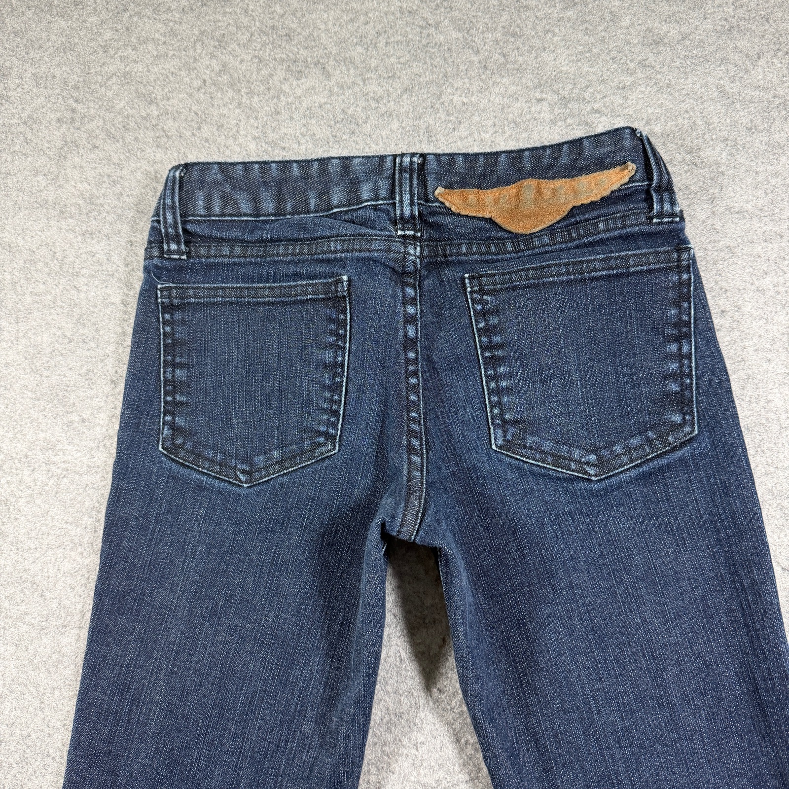 BCBGMAXAZRIA Skinny Jeans Womens 25 Dark Blue Wash Stretch Denim Five Pocket thumbnail 3