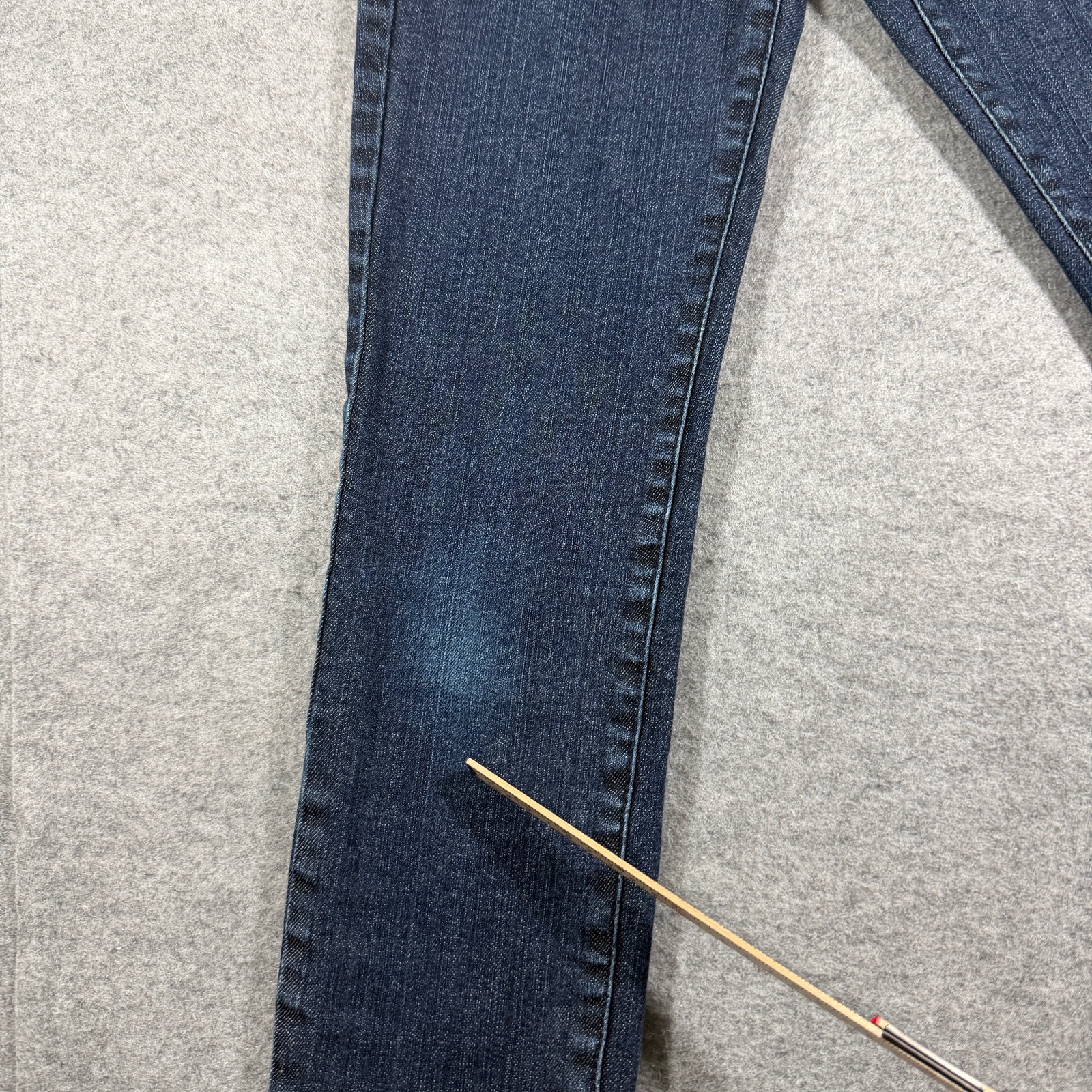 BCBGMAXAZRIA Skinny Jeans Womens 25 Dark Blue Wash Stretch Denim Five Pocket thumbnail 5