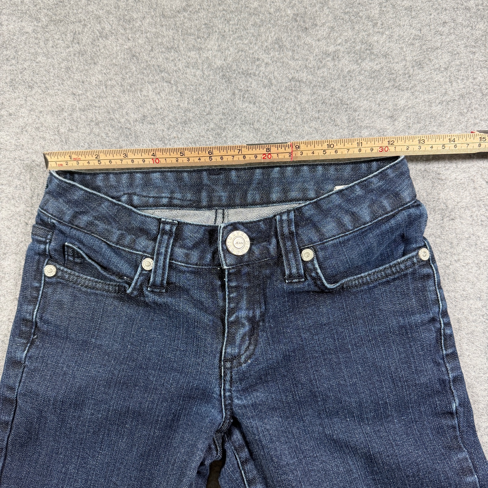 BCBGMAXAZRIA Skinny Jeans Womens 25 Dark Blue Wash Stretch Denim Five Pocket thumbnail 6