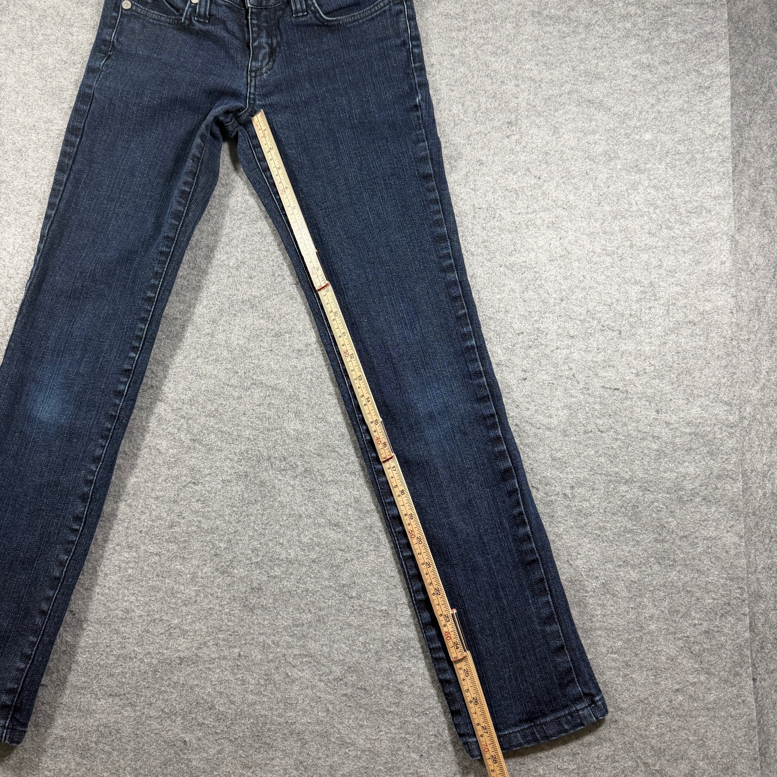 BCBGMAXAZRIA Skinny Jeans Womens 25 Dark Blue Wash Stretch Denim Five Pocket thumbnail 7