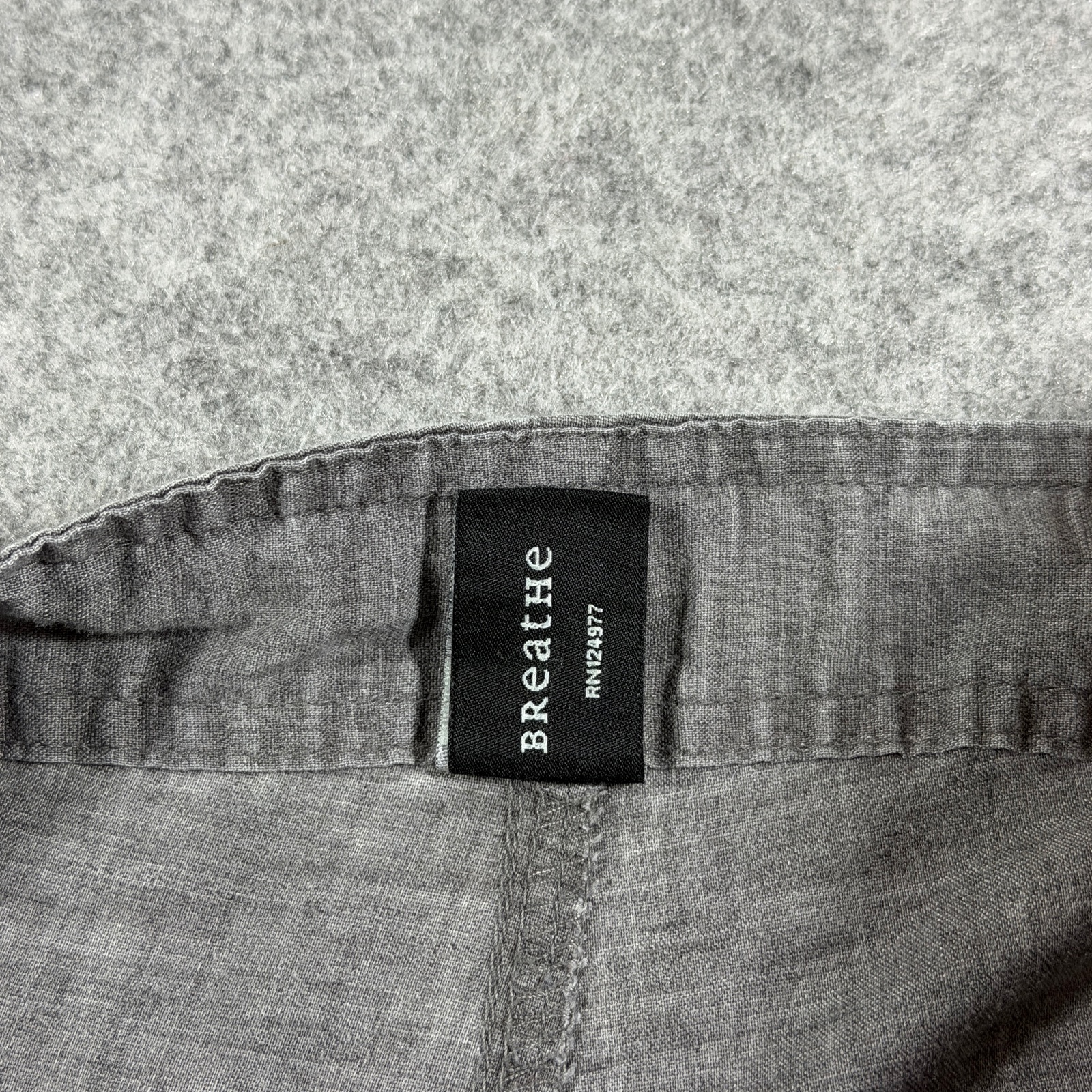 prAna Shorts Mens L Gray Hemp Relaxed Fit Flat Front Lightweight Breathable thumbnail 11
