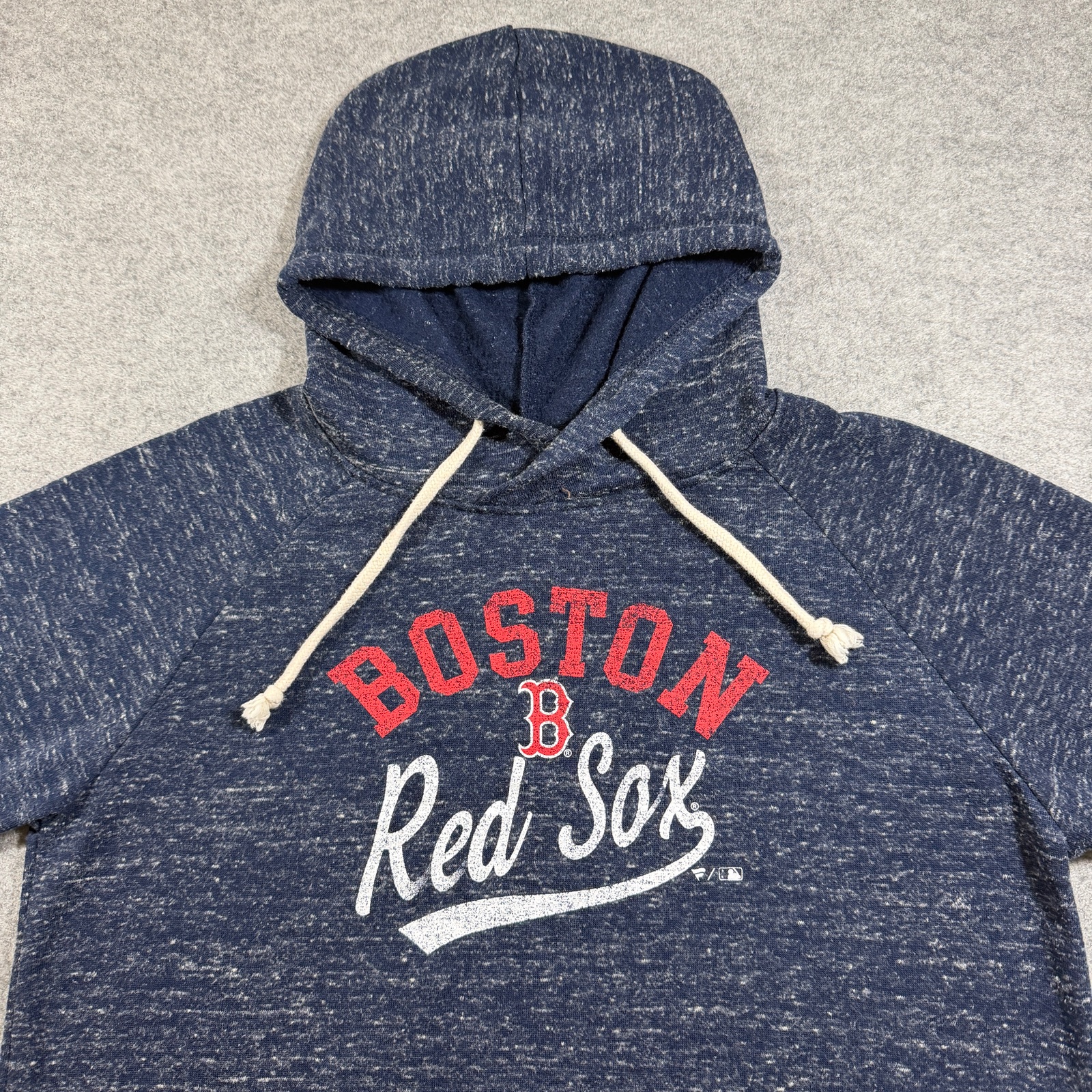 Fanatics Boston Red Sox Hoodie Mens M Navy Heather Fleece MLB Baseball Fan Gear thumbnail 3