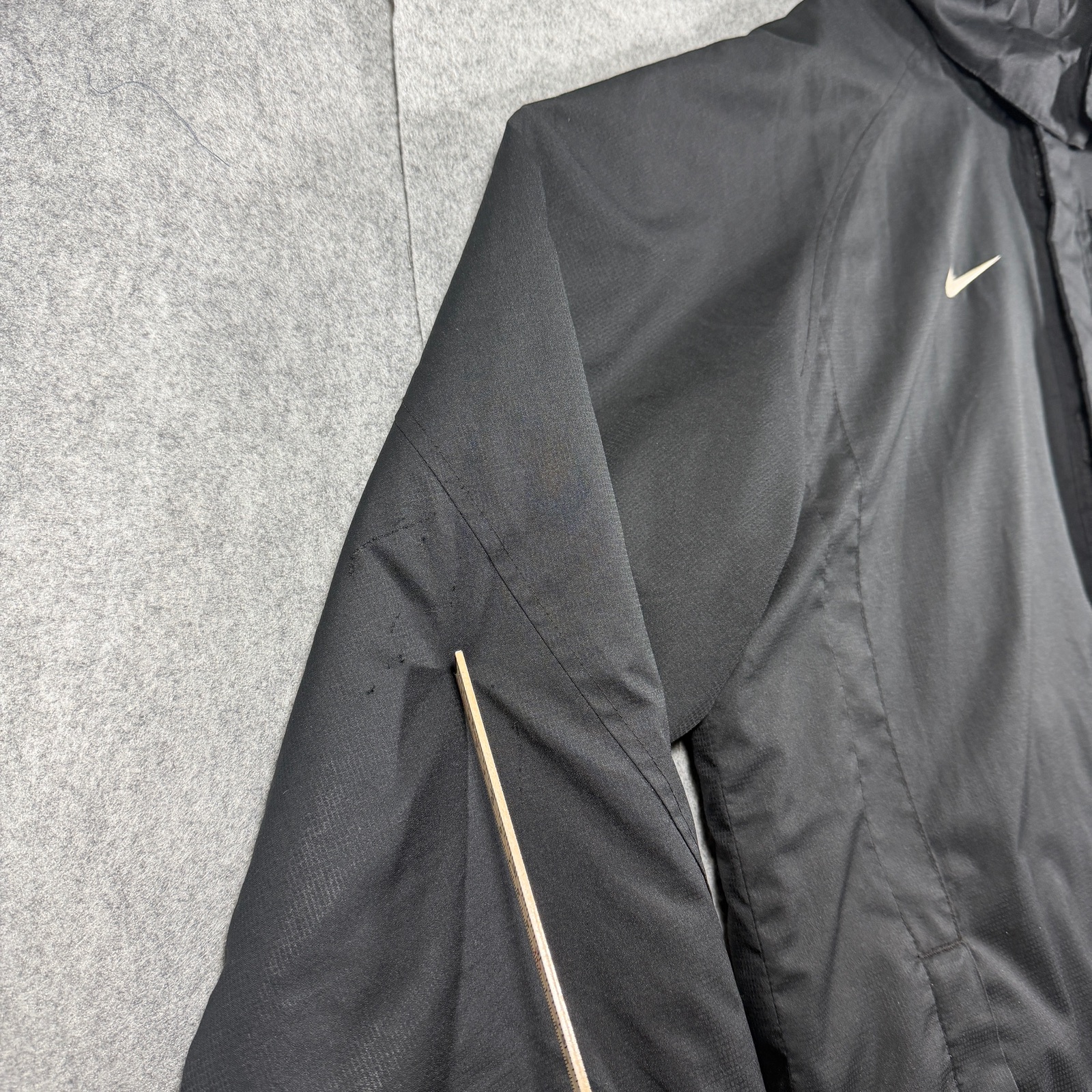 Nike Hooded Jacket Mens L Black Tennessee Tech Golden Eagles Zip Pockets Y2K thumbnail 7