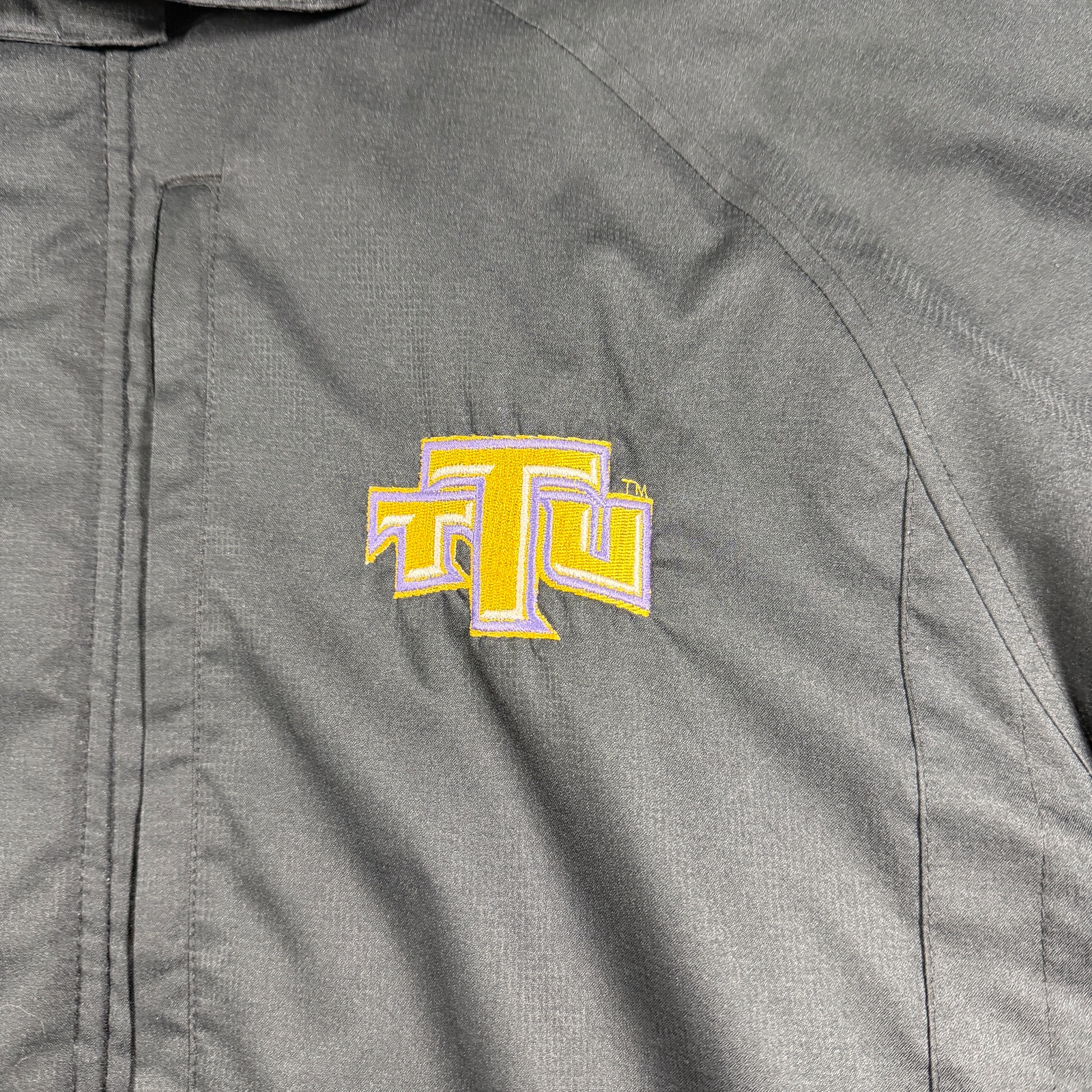 Nike Hooded Jacket Mens L Black Tennessee Tech Golden Eagles Zip Pockets Y2K thumbnail 10