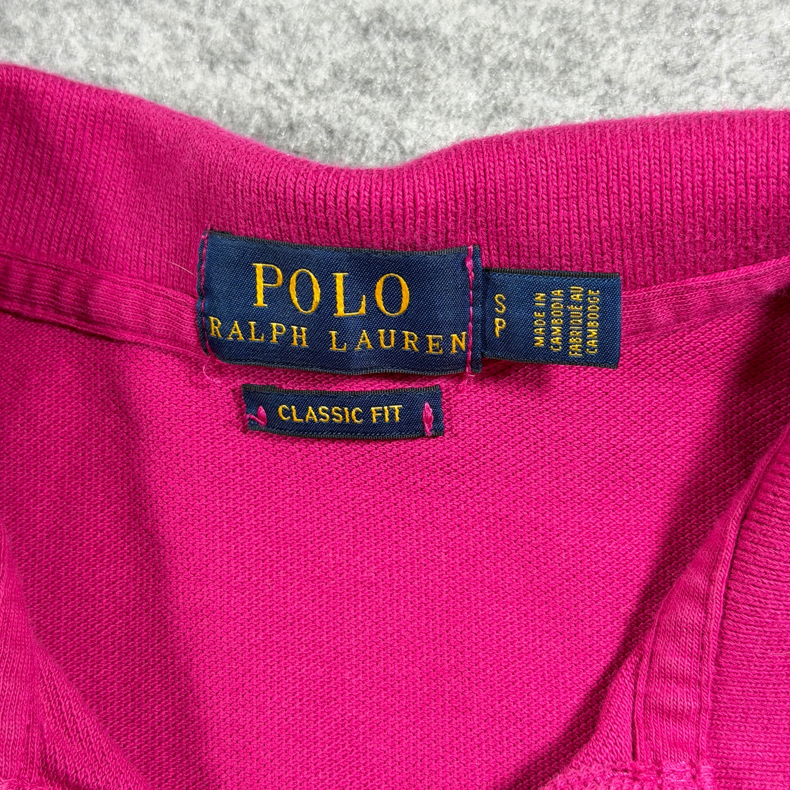 Polo Ralph Lauren Shirt Womens S Pink Classic Fit Cotton Pony Logo Preppy thumbnail 4
