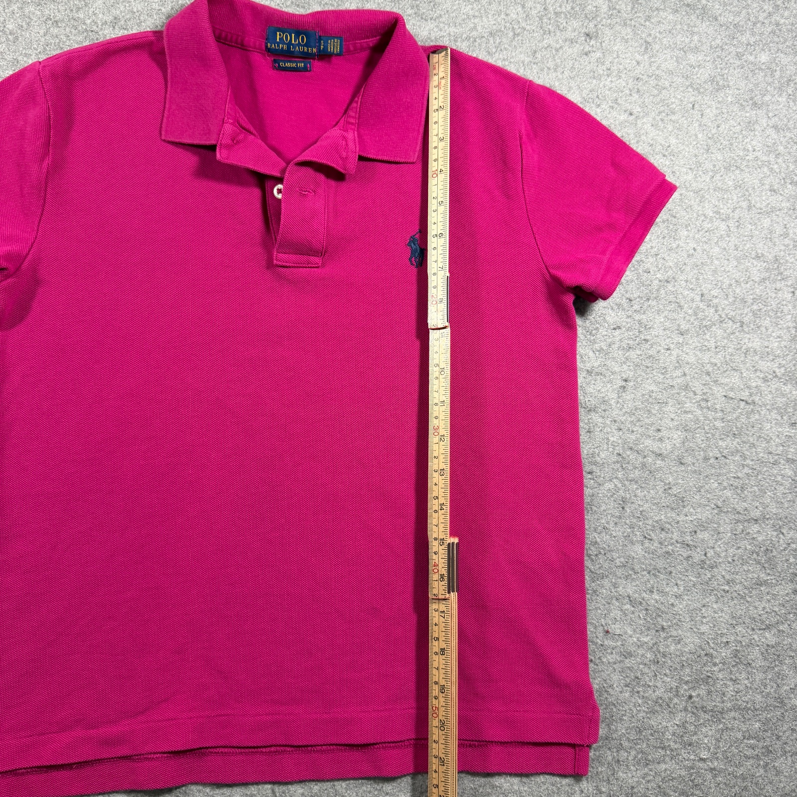 Polo Ralph Lauren Shirt Womens S Pink Classic Fit Cotton Pony Logo Preppy thumbnail 6