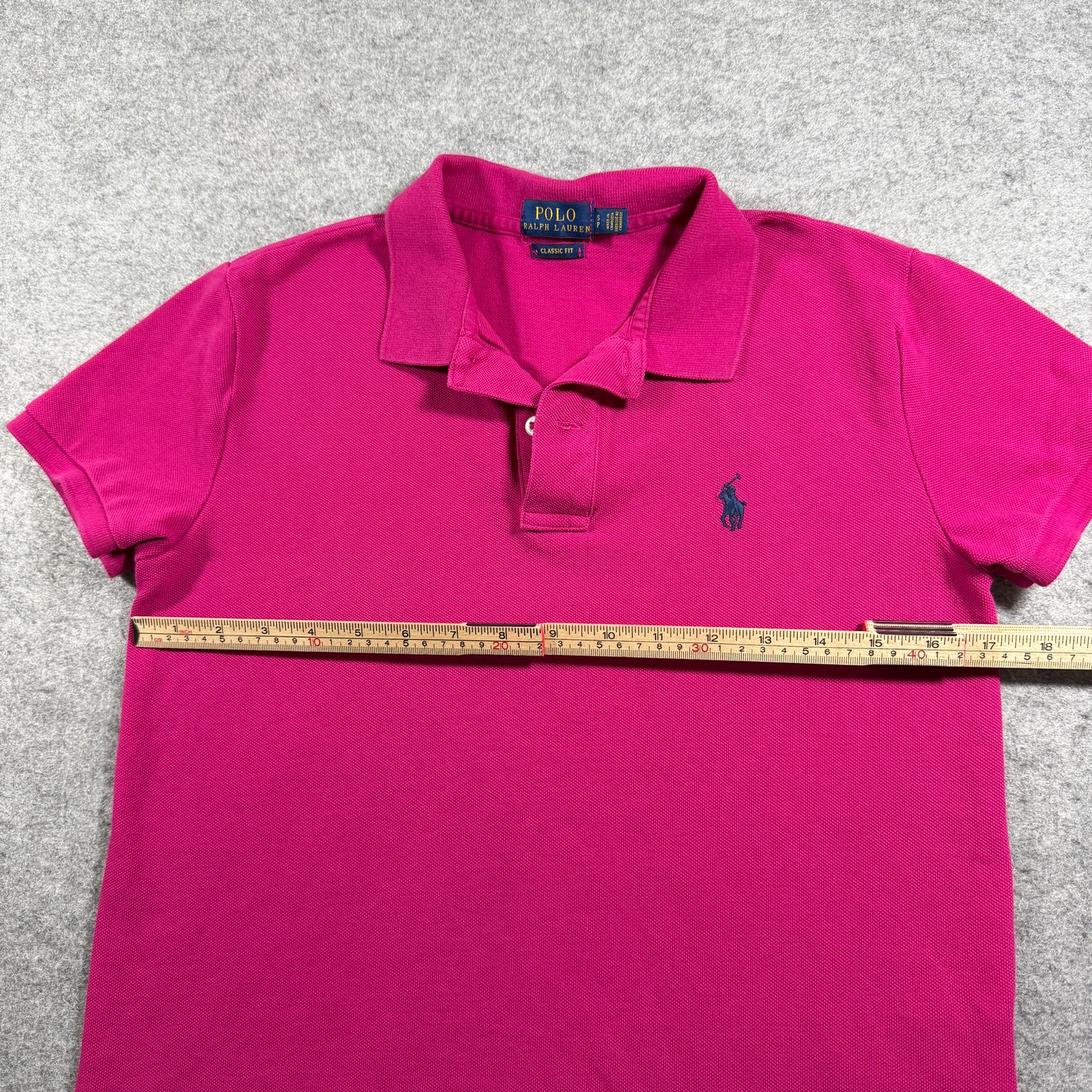 Polo Ralph Lauren Shirt Womens S Pink Classic Fit Cotton Pony Logo Preppy thumbnail 7