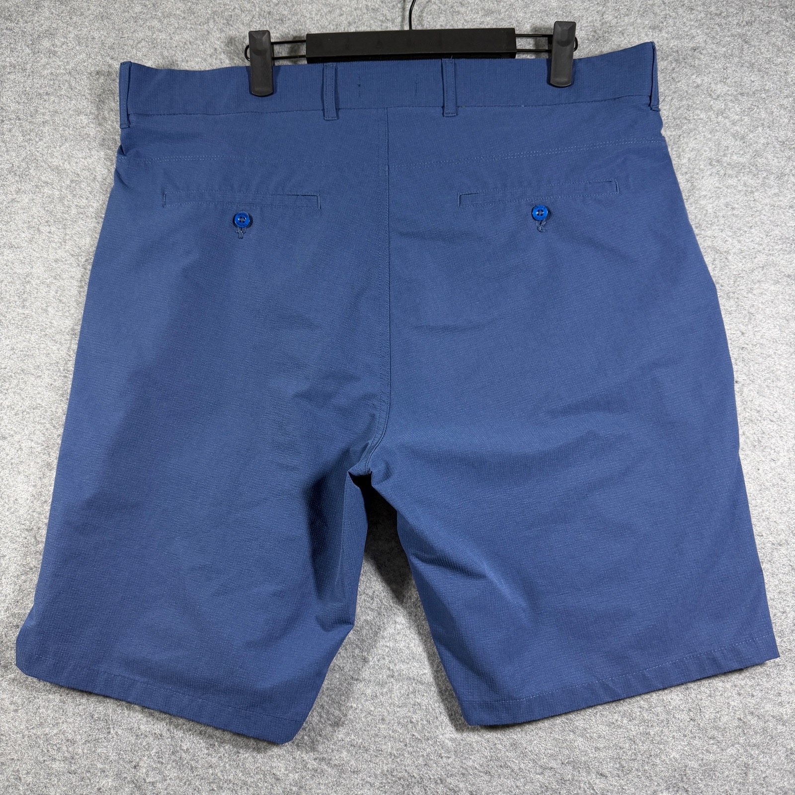 Trunks Surf & Swim Co. Shorts Mens 36 Navy Blue Golf Chino Flat Front thumbnail 2
