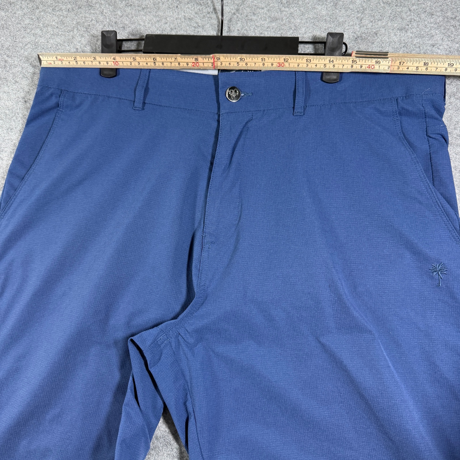 Trunks Surf & Swim Co. Shorts Mens 36 Navy Blue Golf Chino Flat Front thumbnail 7