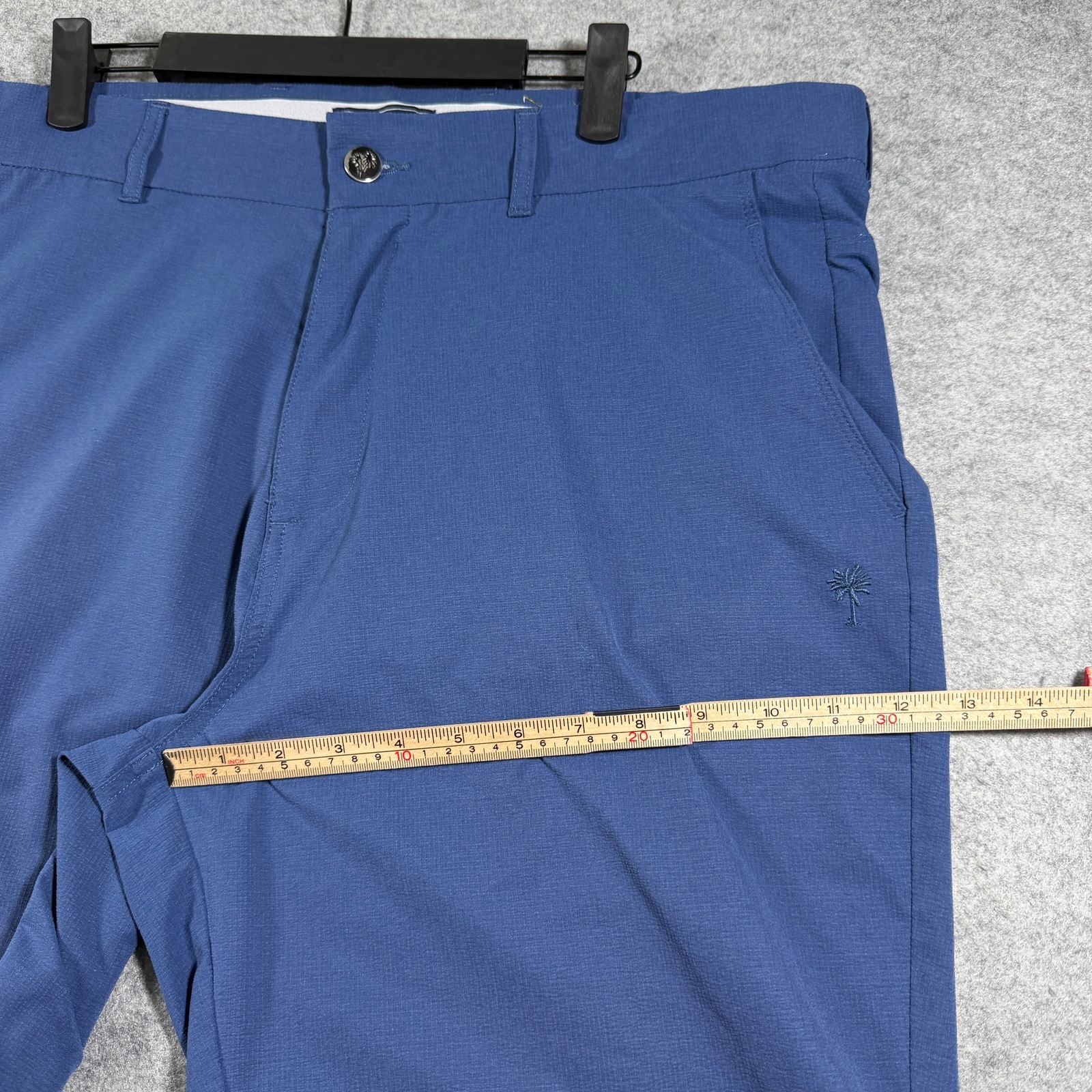 Trunks Surf & Swim Co. Shorts Mens 36 Navy Blue Golf Chino Flat Front thumbnail 9
