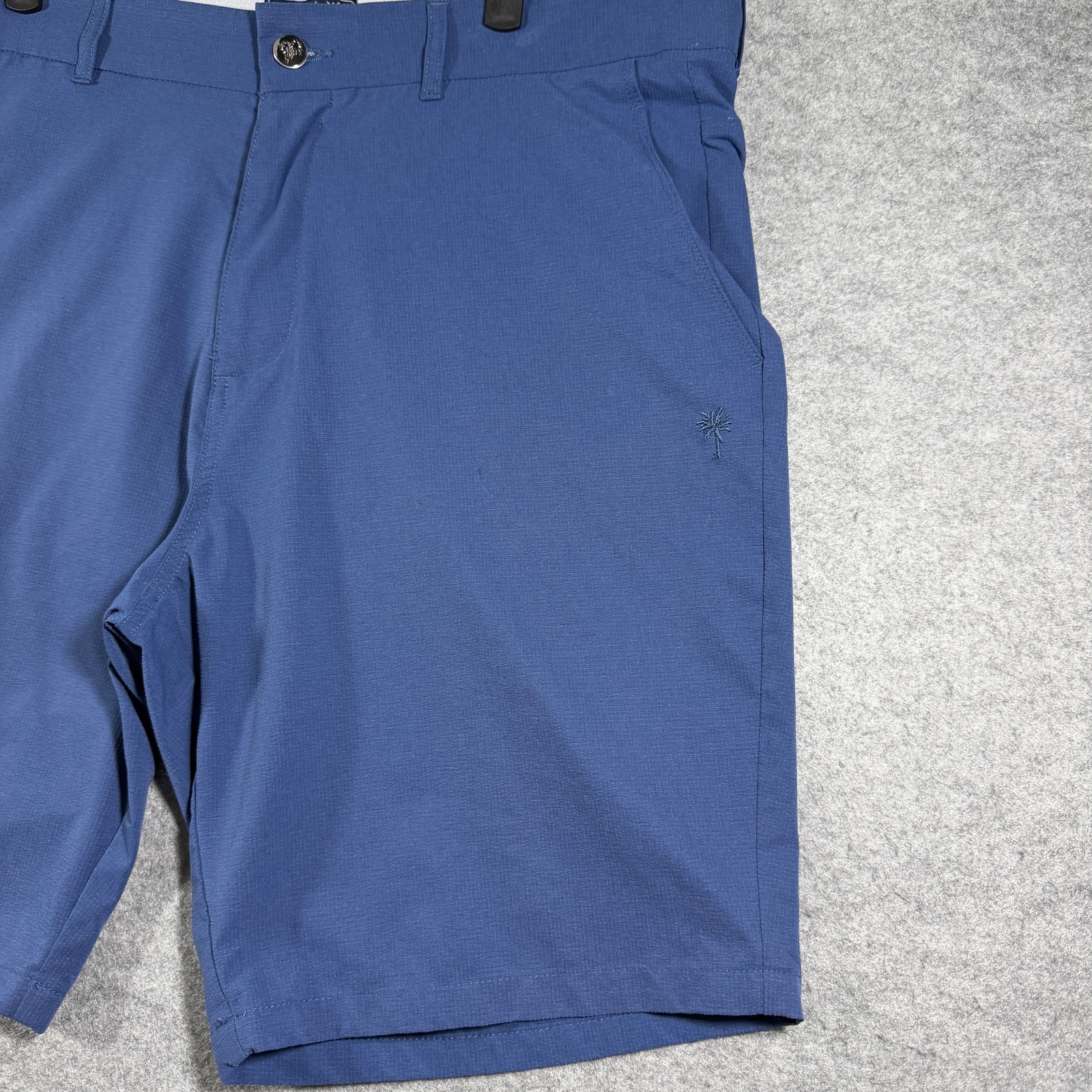 Trunks Surf & Swim Co. Shorts Mens 36 Navy Blue Golf Chino Flat Front thumbnail 10
