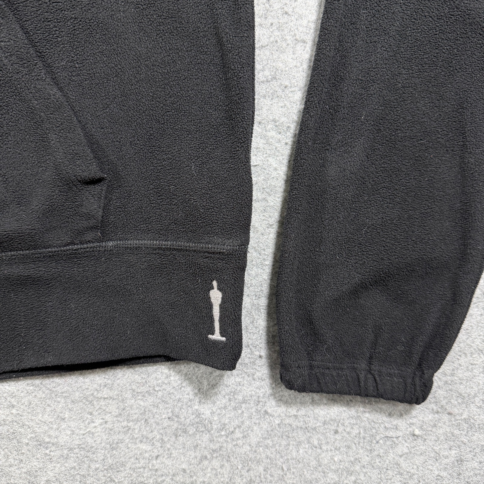 James Perse Yosemite Hoodie Womens 2 Black Cropped Fleece Lounge Breathable thumbnail 5