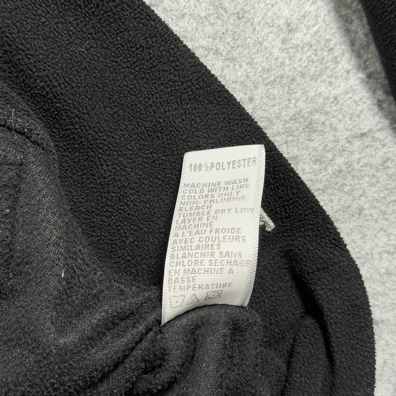 James Perse Yosemite Hoodie Womens 2 Black Cropped Fleece Lounge Breathable thumbnail 9