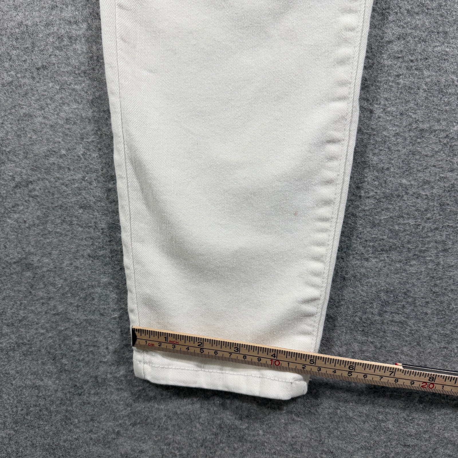 Banana Republic Skinny Jeans Womens 29 Petite White Denim Button Fly Stretch thumbnail 9