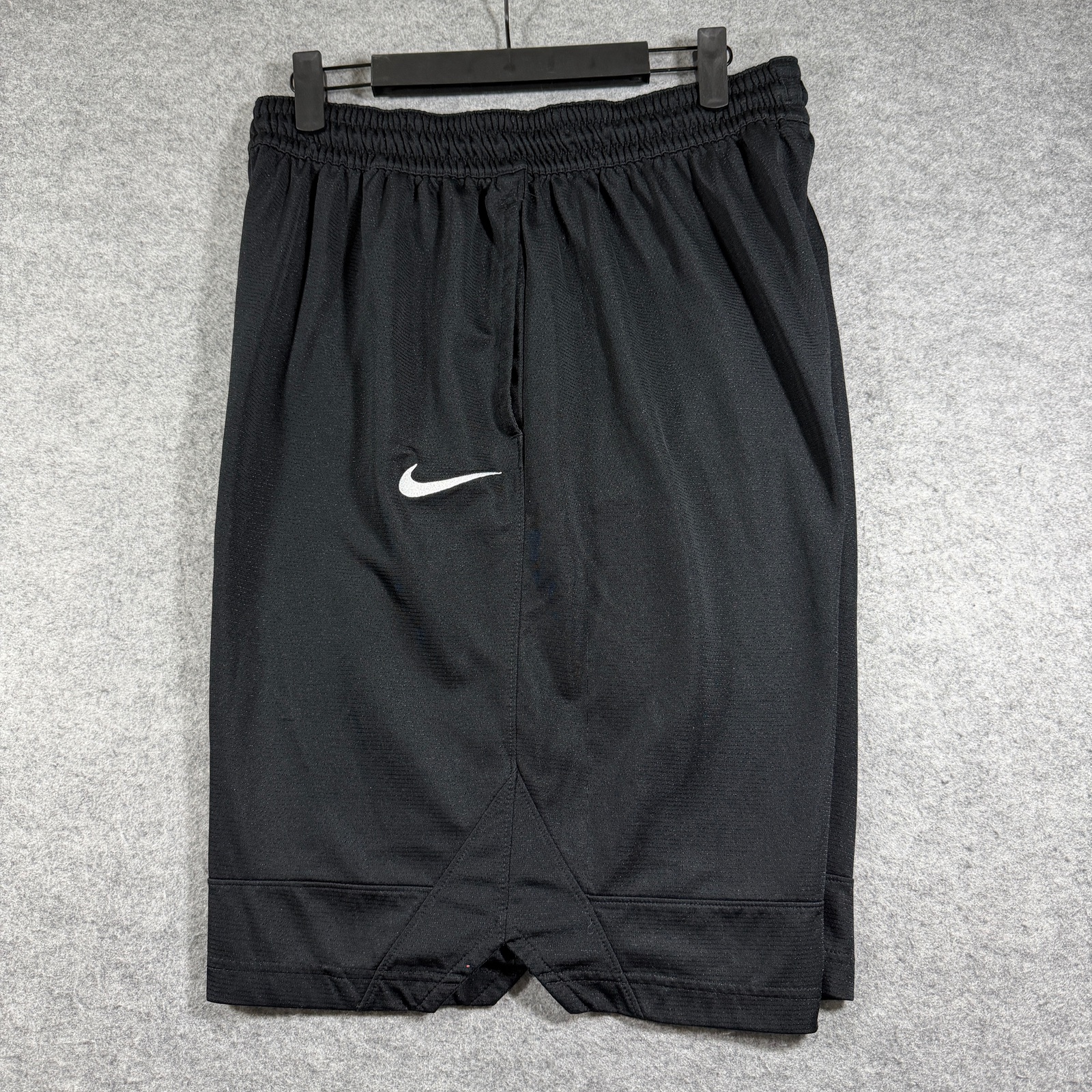 Nike Dri-FIT Shorts Mens XL Black Basketball Breathable Drawstring Athletic thumbnail 5