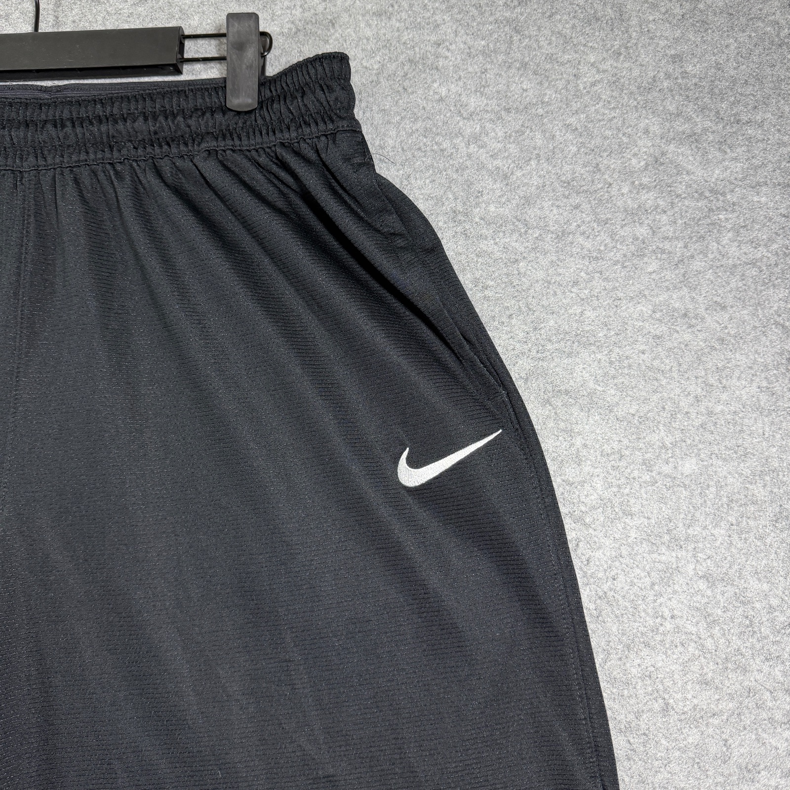 Nike Dri-FIT Shorts Mens XL Black Basketball Breathable Drawstring Athletic thumbnail 6